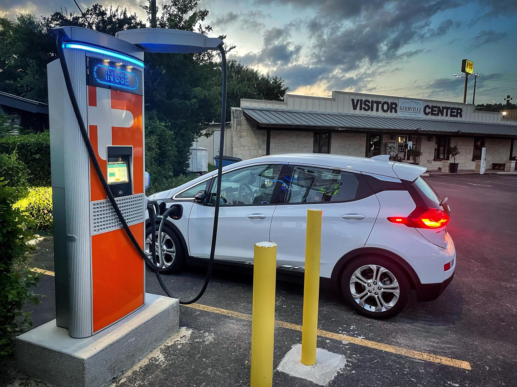 Kerrville Convention & Visitors Bureau Kerrville, TX EV Station