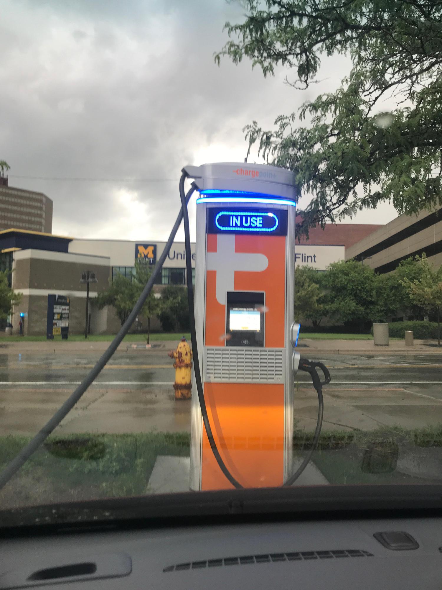 Downtown Flat Lot Flint, MI EV Station