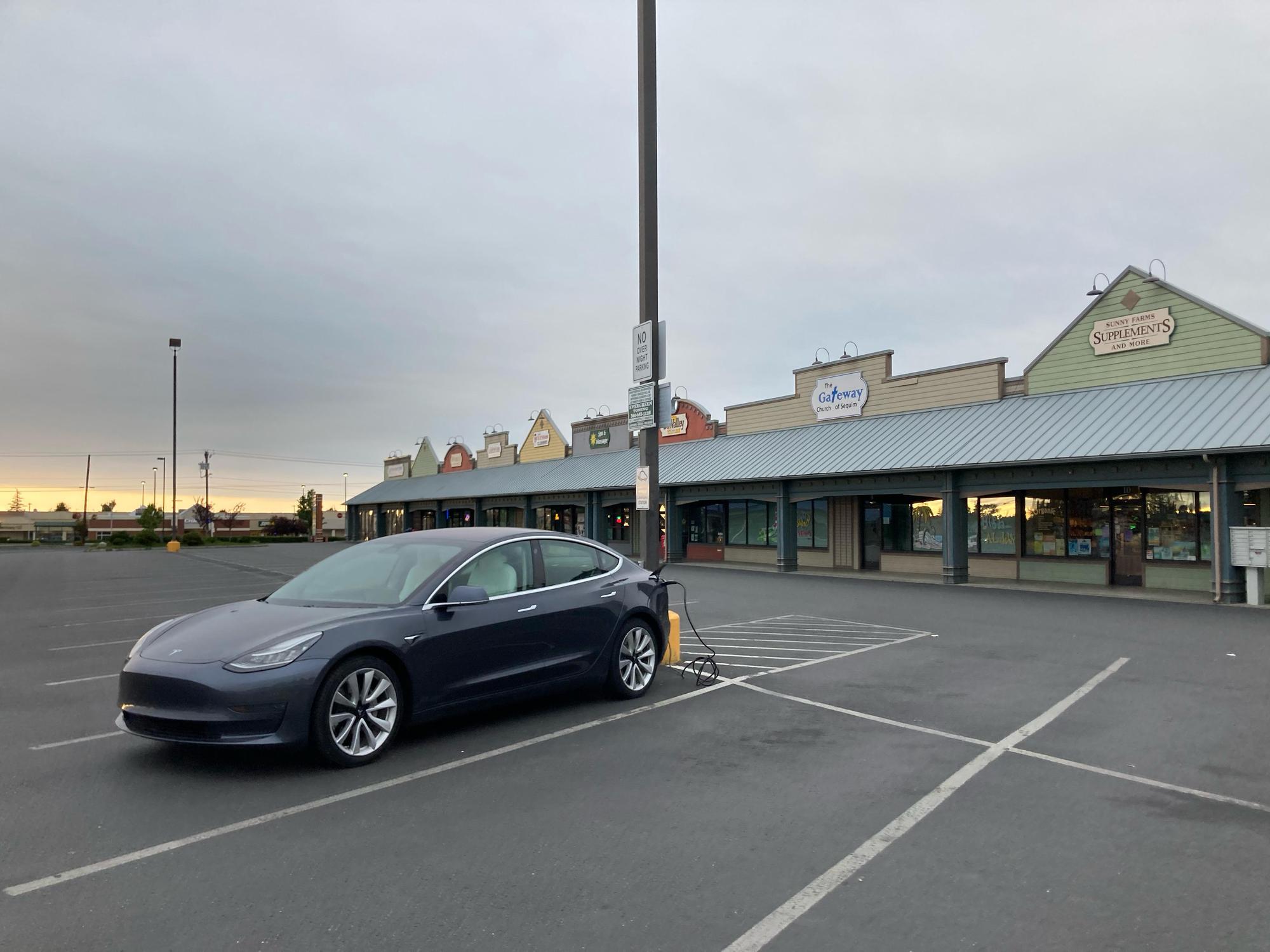 Sequim Village Shopping Center Sequim, WA EV Station