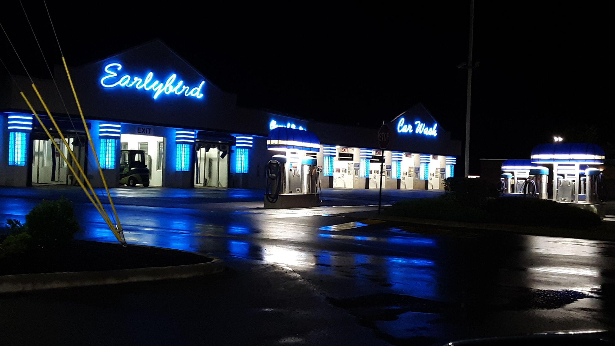 Early Bird Car Wash Soon) Williamsport, PA EV Station