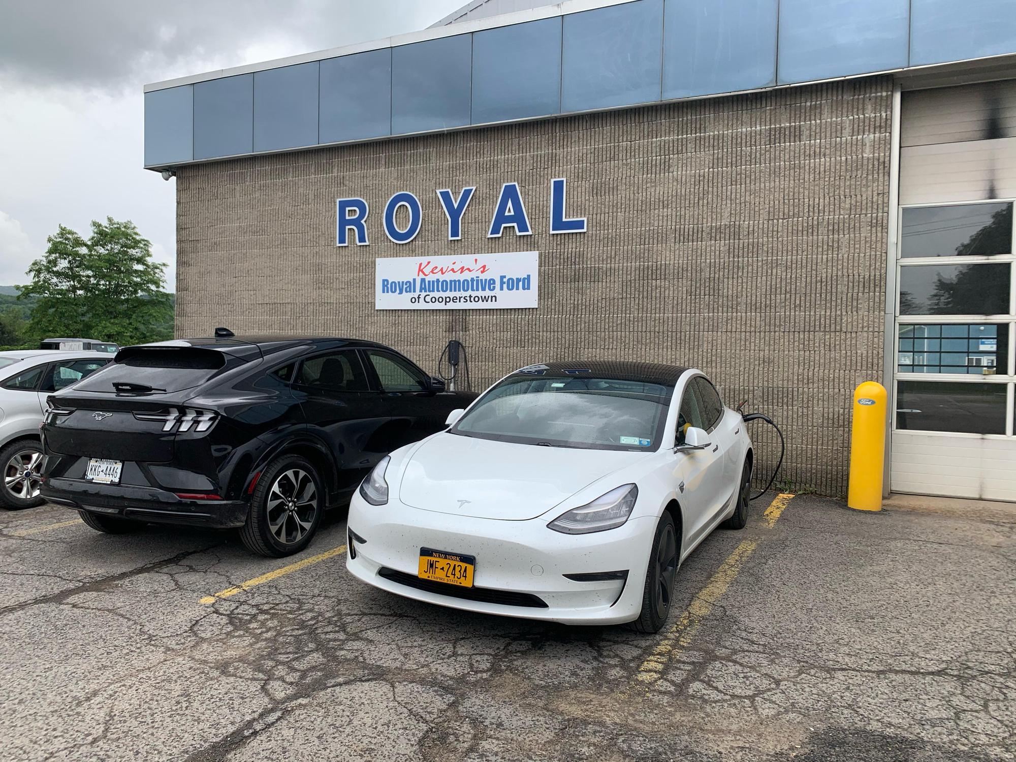 Royal Ford Motors of Cooperstown Cooperstown, NY EV Station