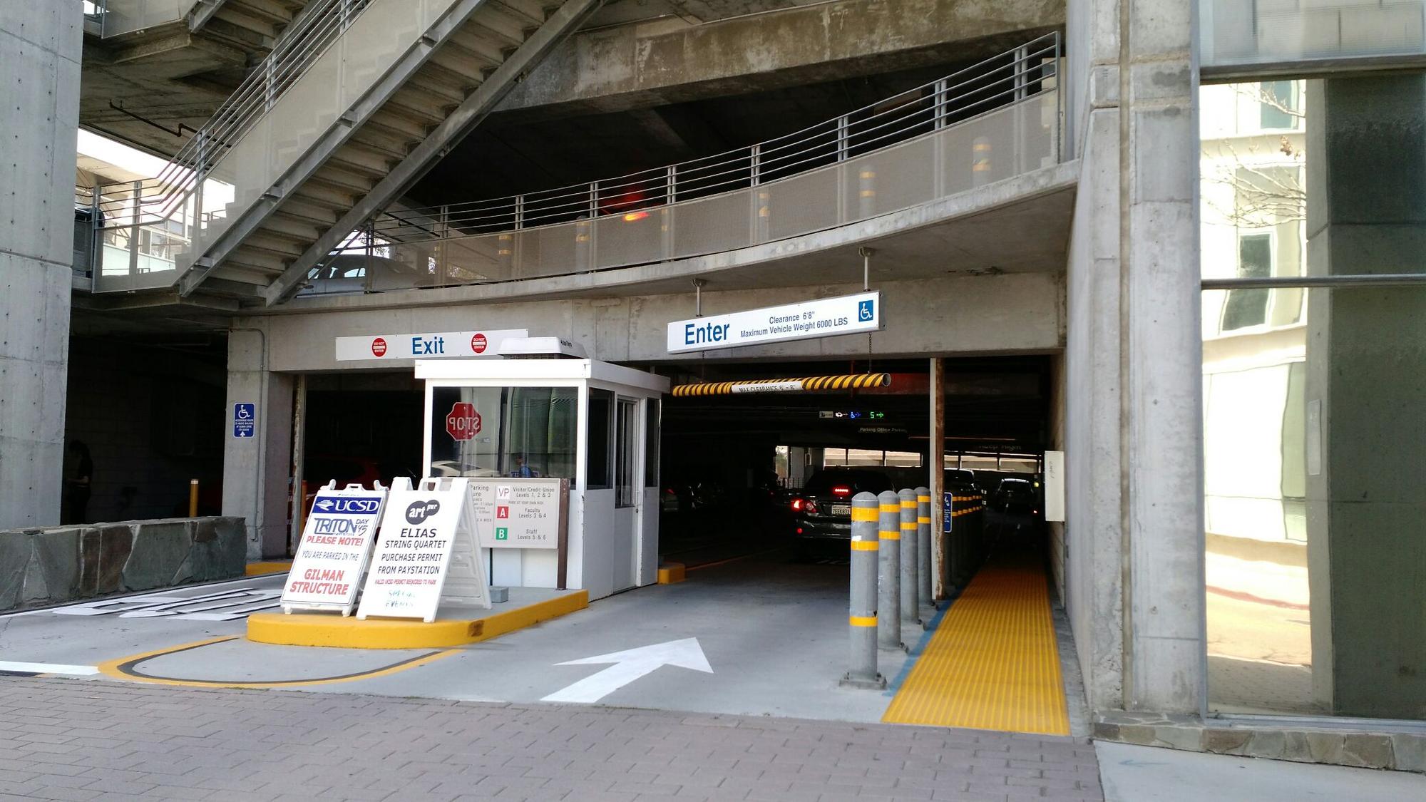 UCSD Gilman Parking Structure (1) San Diego, CA EV Station