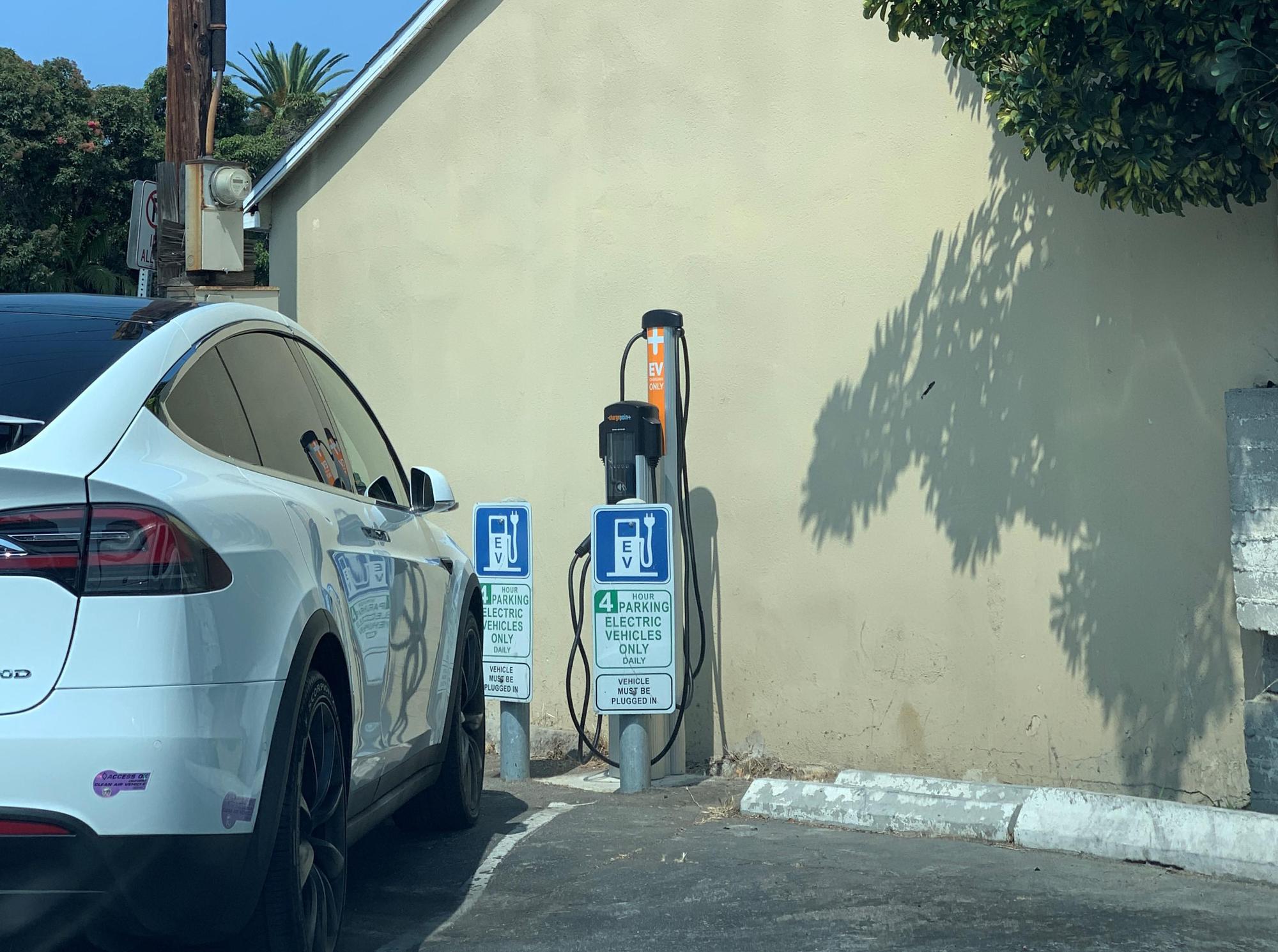 SP+ Parking Santa Monica, CA EV Station