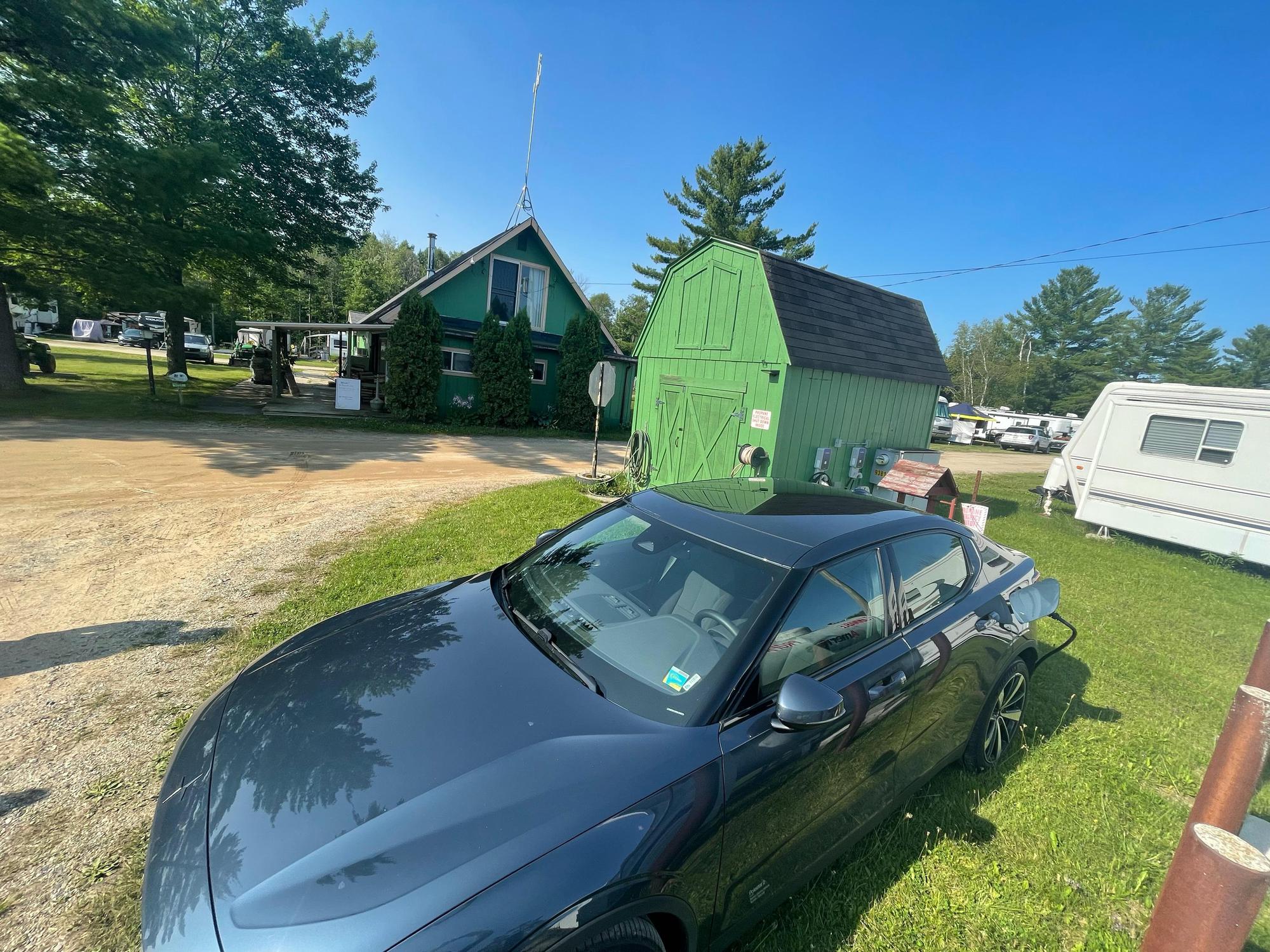 West Houghton Lake Campground Houghton Lake, MI EV Station