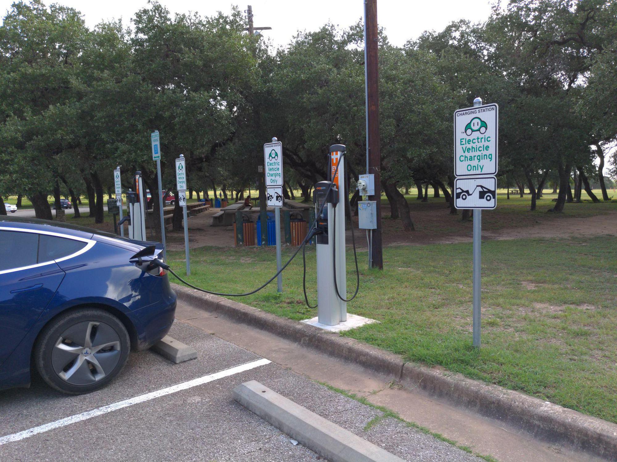 Zilker Park Polo Field Austin, TX EV Station