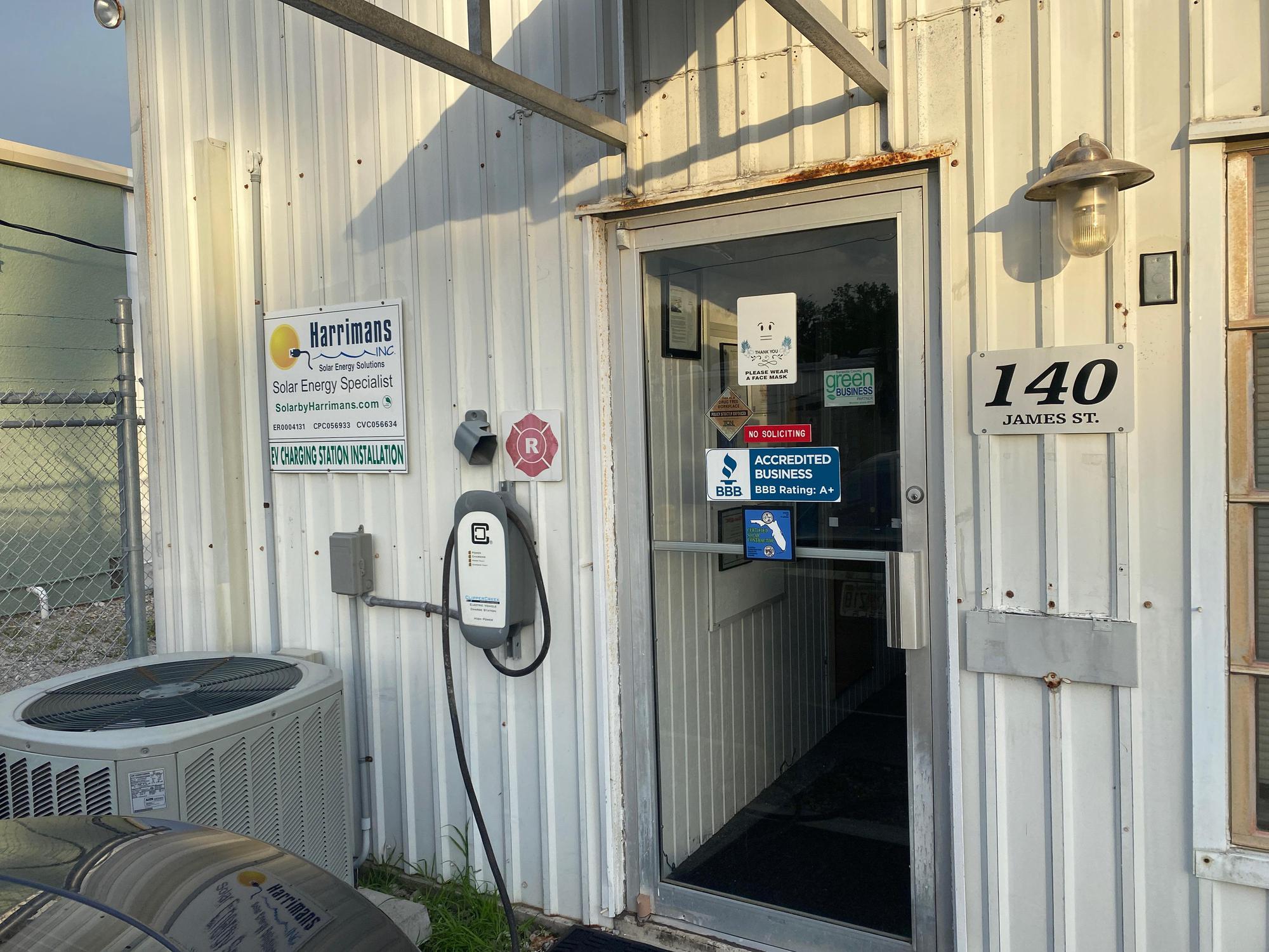 Harriman???s Solar Venice, FL EV Station