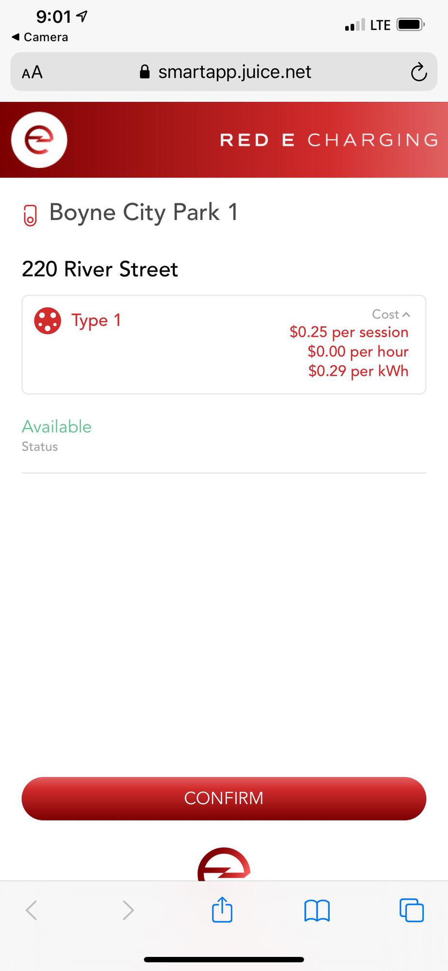 Boyne City Old City Park Boyne City, MI EV Station