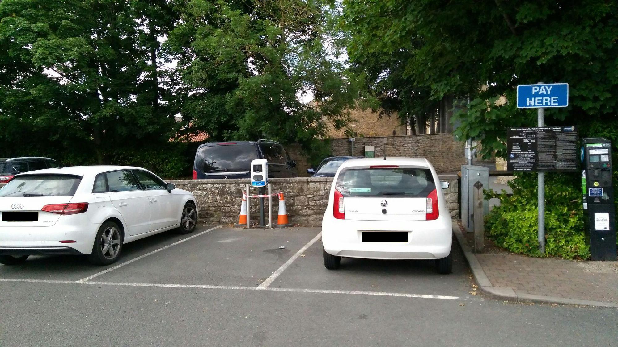 Queen Street Car Park 11 Queen St, Barnard Castle DL12 8NG, UK EV Station