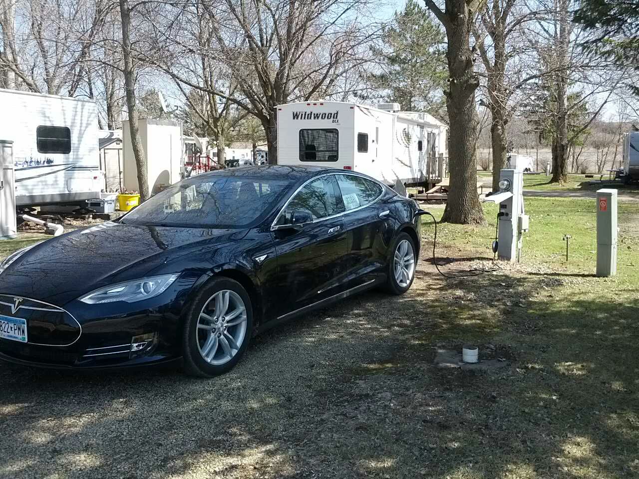 Camp Faribo RV Park Faribault, MN EV Station