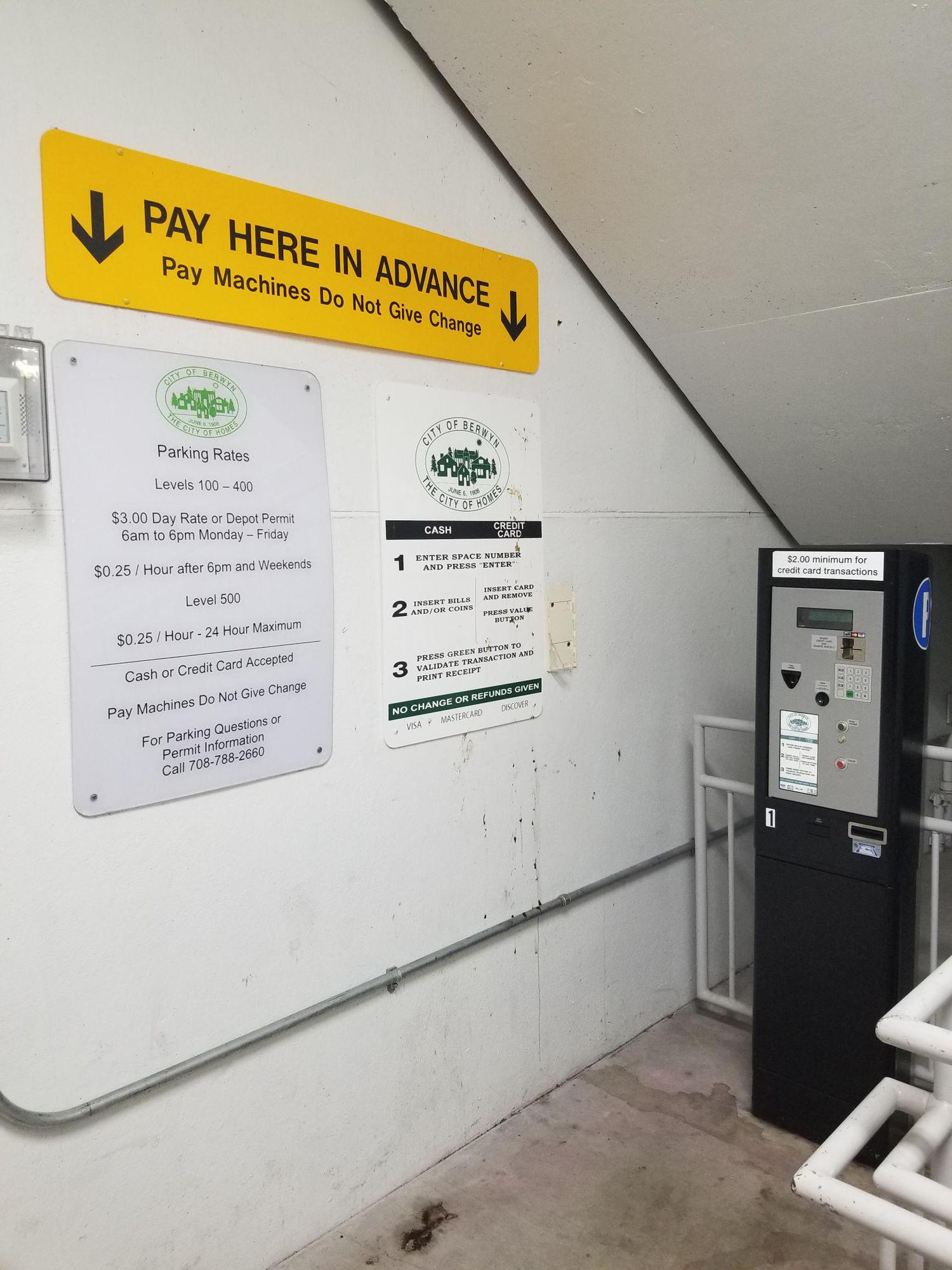 Berwyn Public Parking Garage Berwyn, IL EV Station