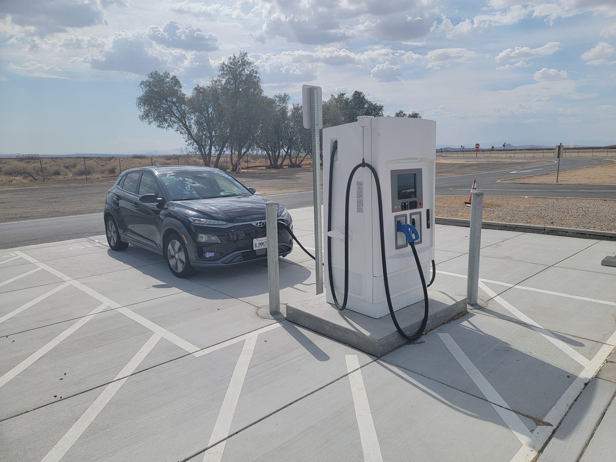Boron Rest Area Eastbound Boron, CA EV Station