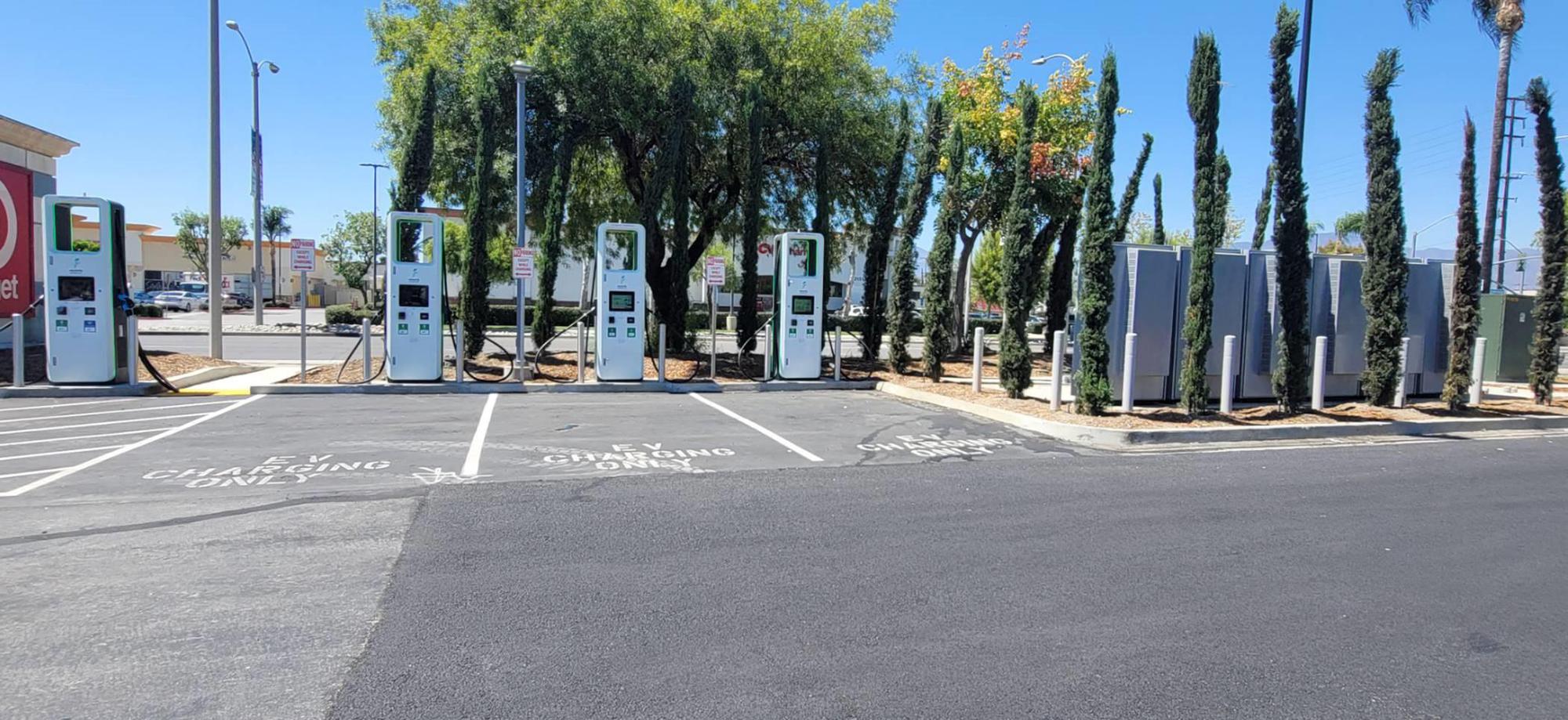 Target Baldwin Park, CA EV Station