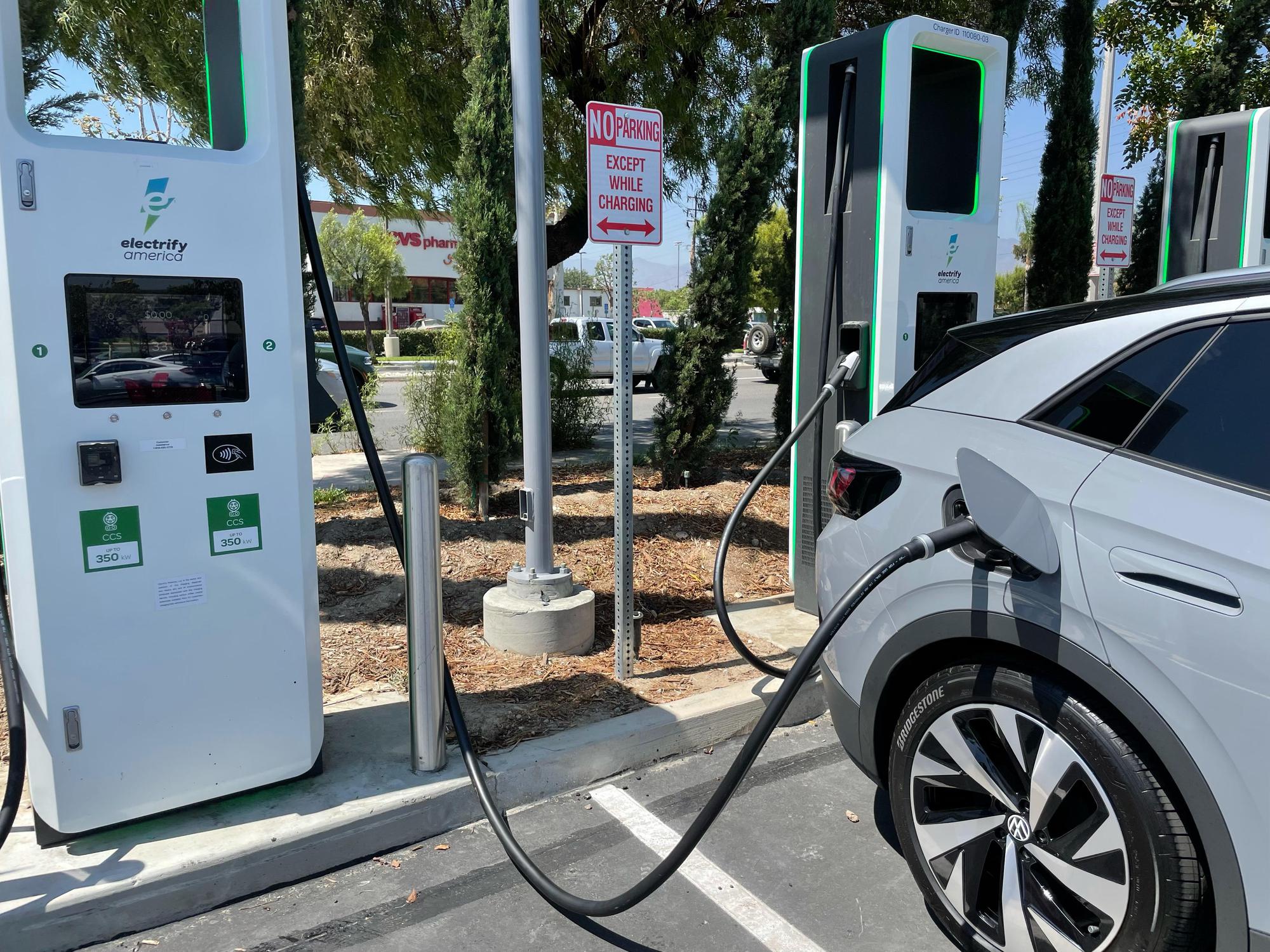 Target Baldwin Park, CA EV Station