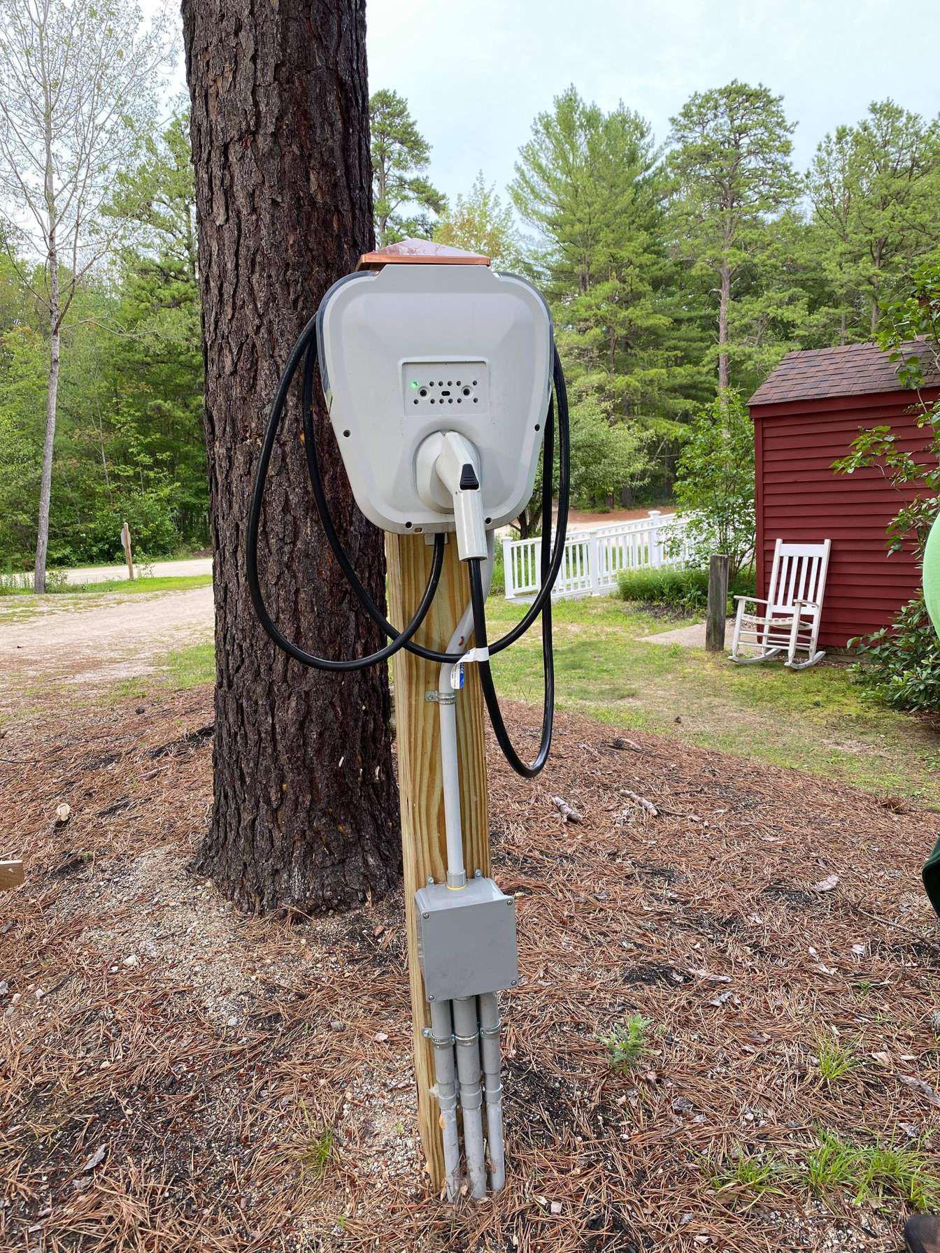 Calumet Lutheran Campground Freedom, NH EV Station