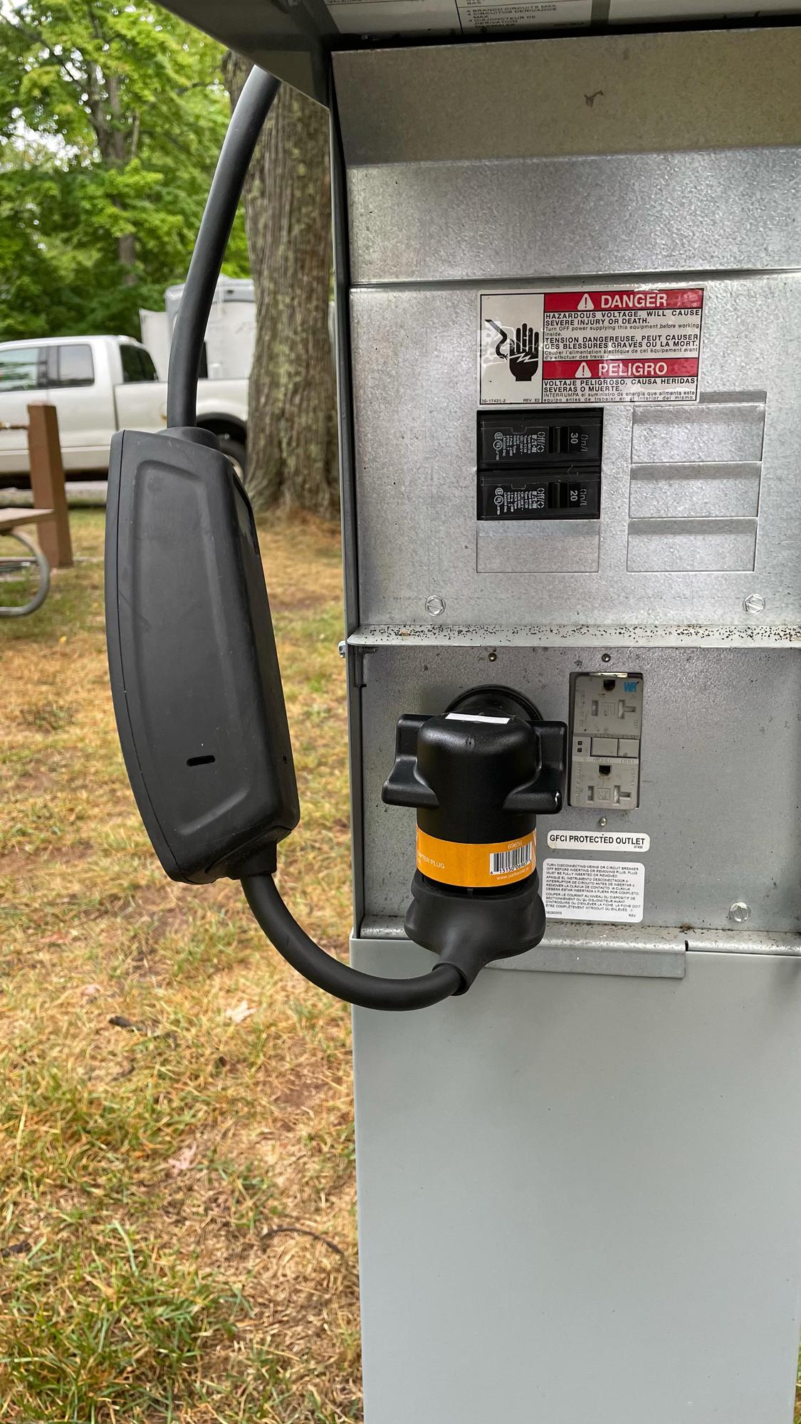 Baraga State Park Campground Baraga, MI EV Station