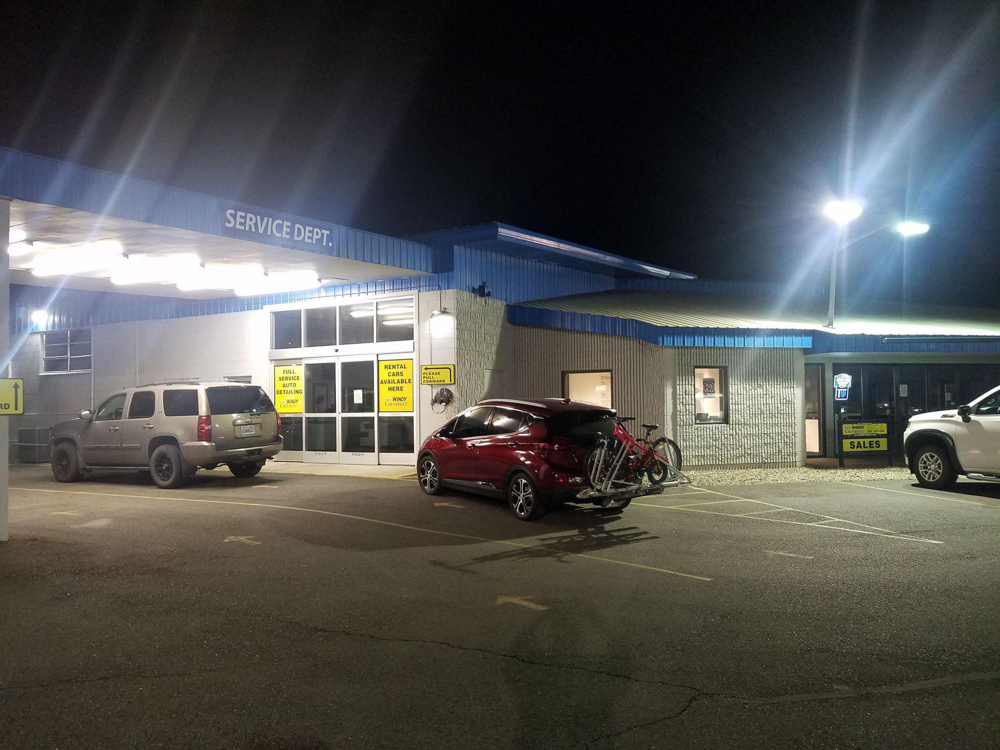 Chevrolet of Ellensburg Ellensburg, WA EV Station