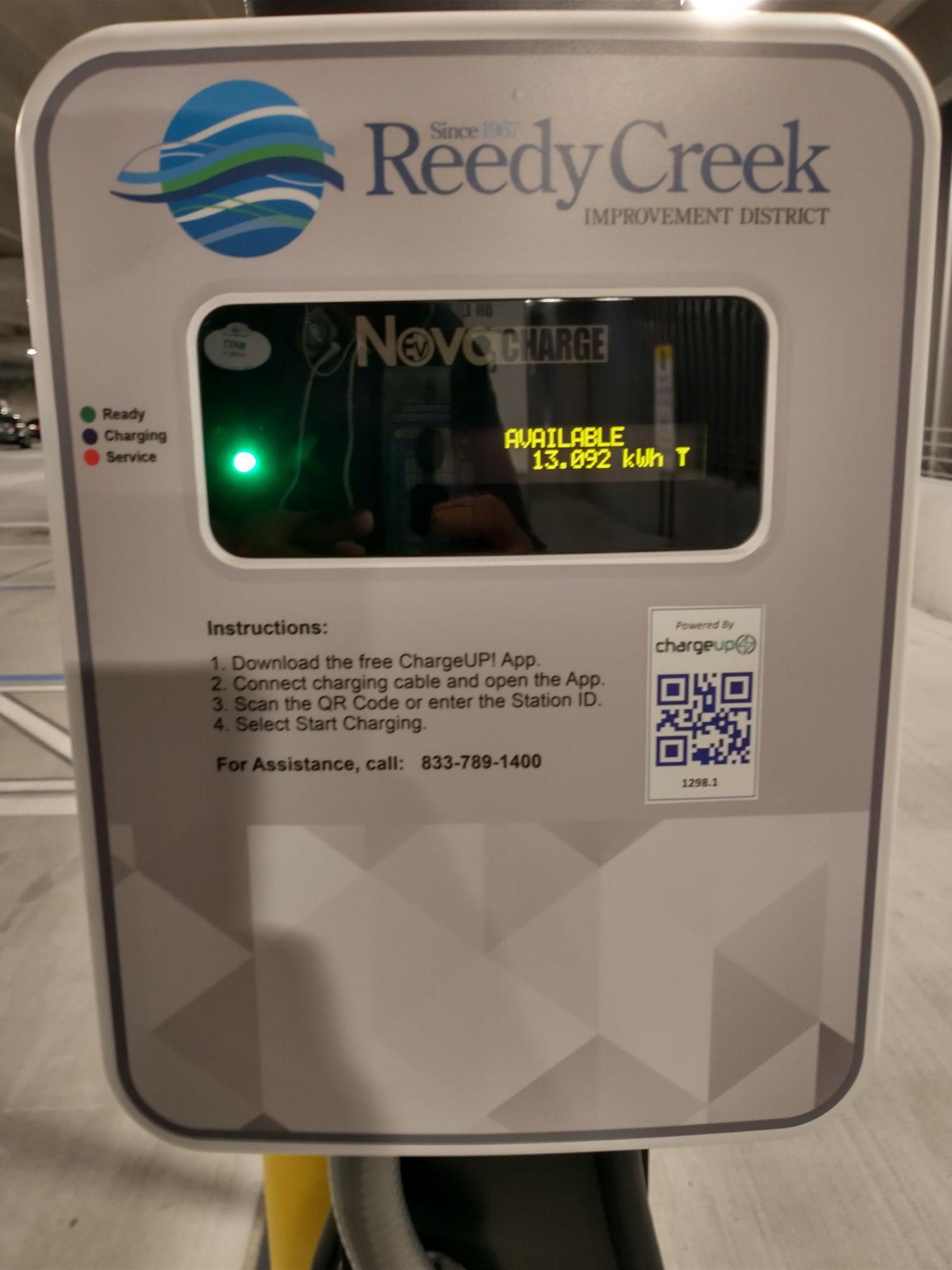 Disney Springs Grapefruit Parking Garage Orlando, FL EV Station