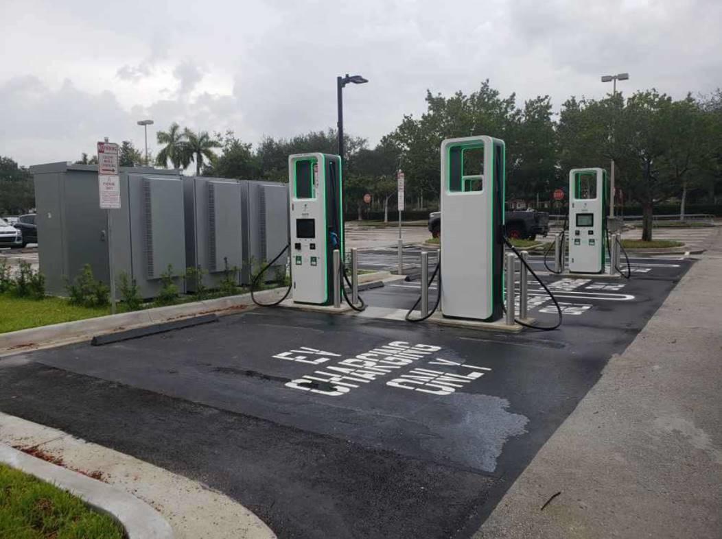 North Springs Plaza Target Coral Springs, FL EV Station