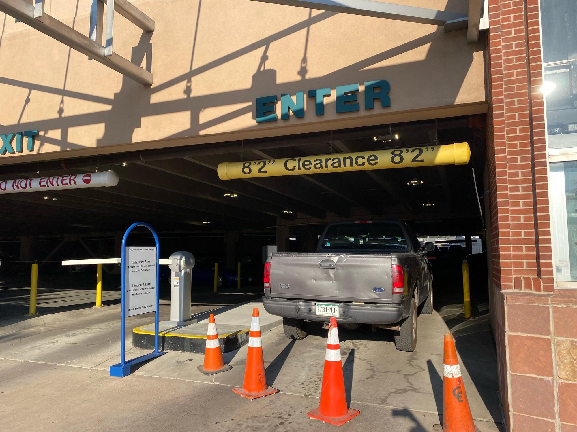Cascade Parking Garage Colorado Springs, CO EV Station