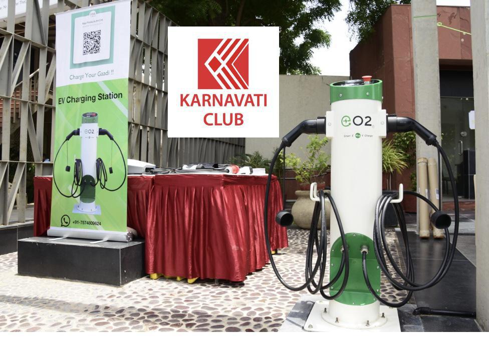 Karnavati Club Ahmedabad, GJ EV Station