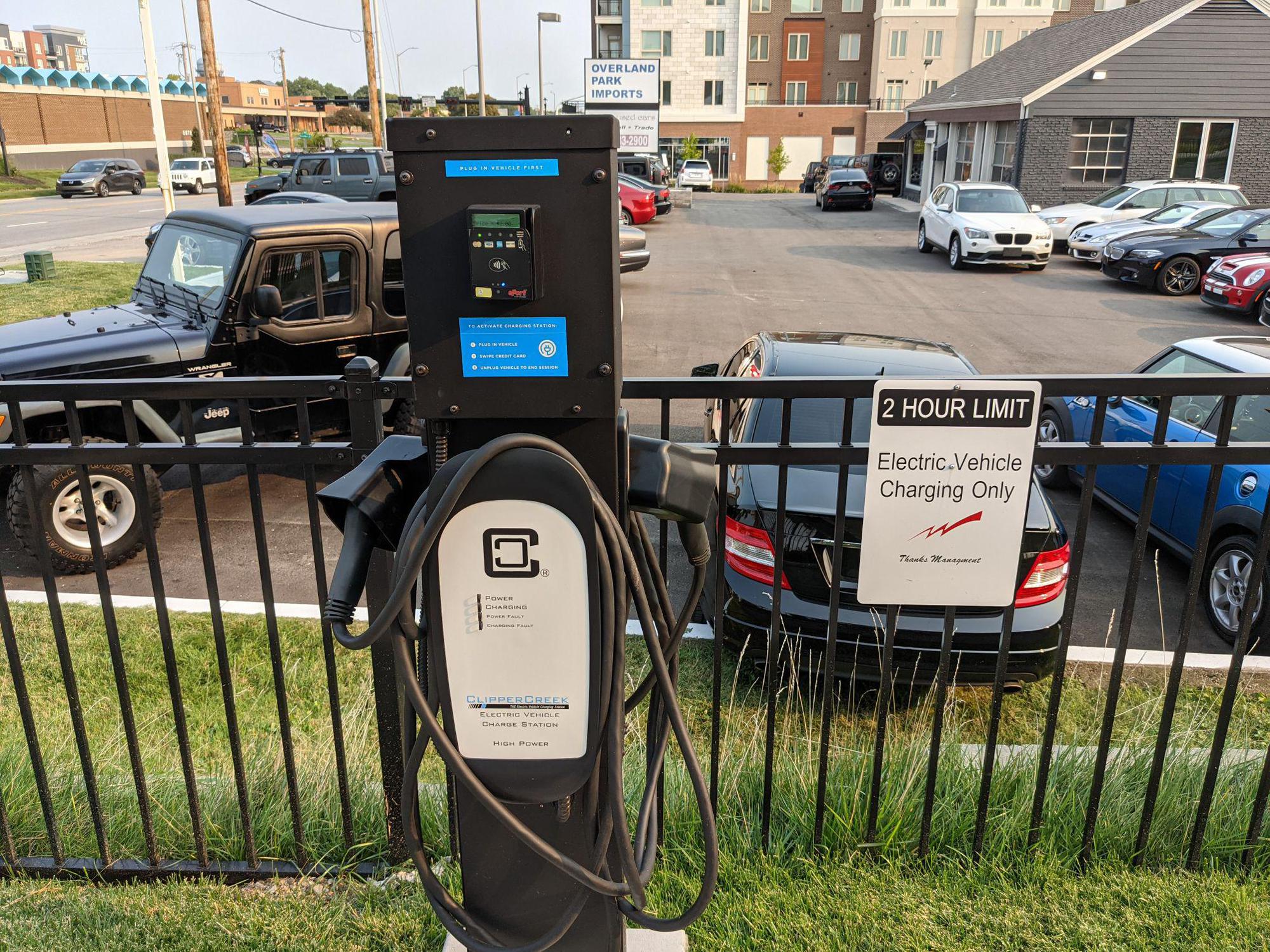Overland Park Imports Overland Park, KS EV Station