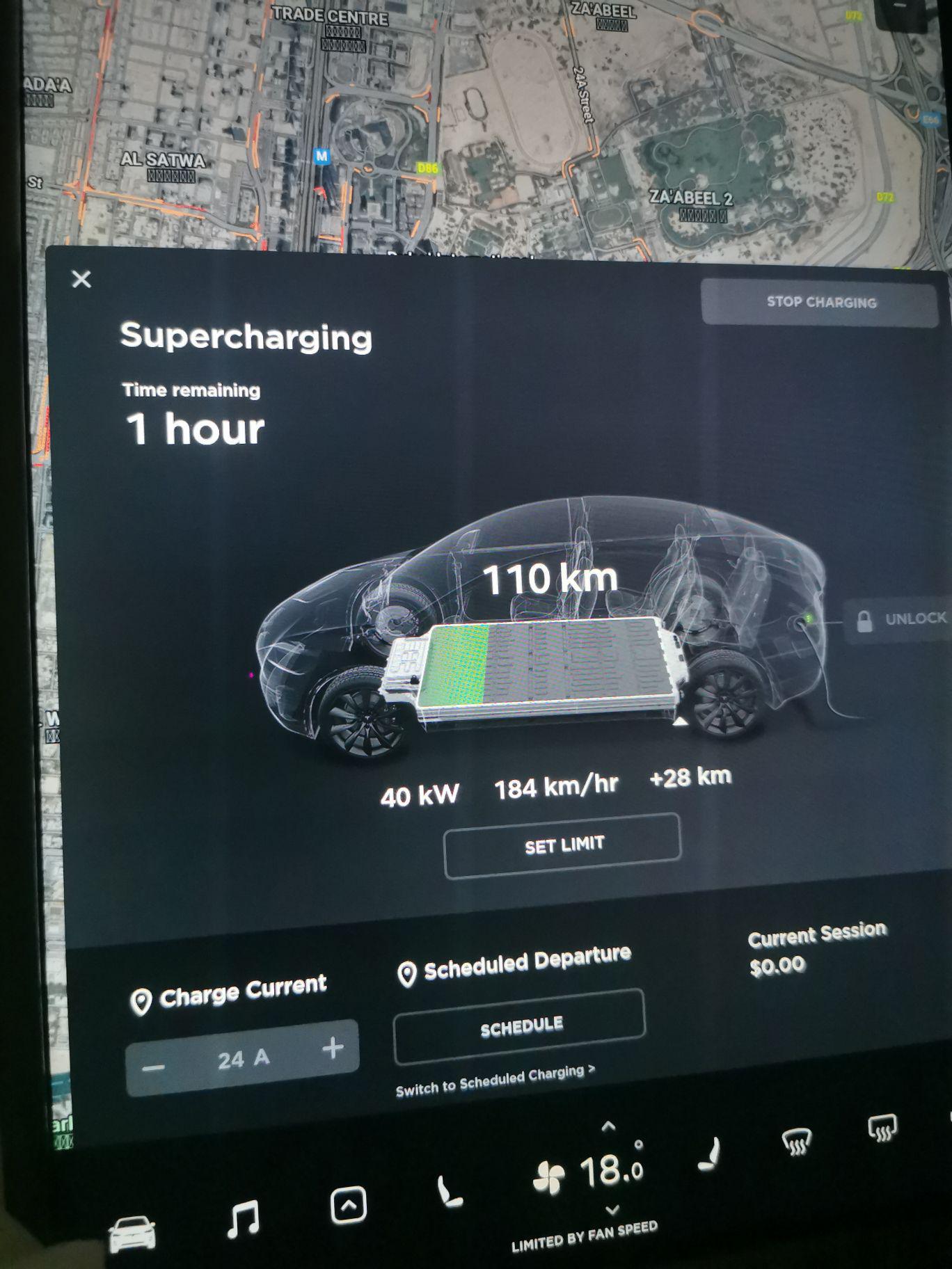 Dubai Mall Za'abeel Tesla Supercharger دبي, دبي EV Station