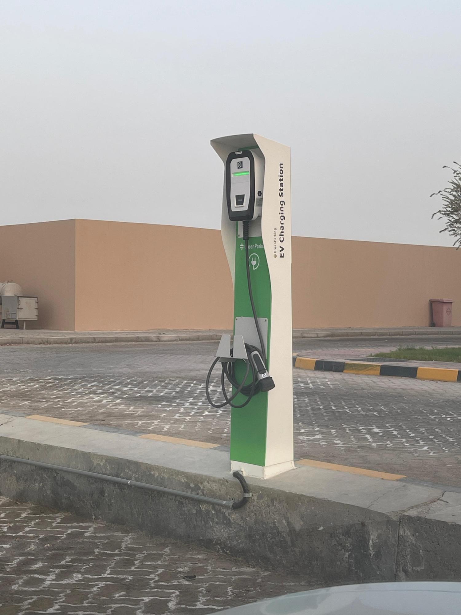 Weatherford EV charging ICAD II, Abu Dhabi EV Station