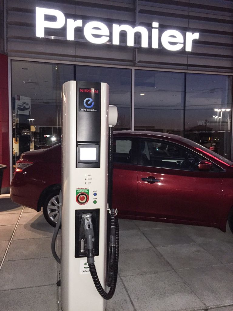 Langway Nissan of Newport (1) Middletown, RI EV Station