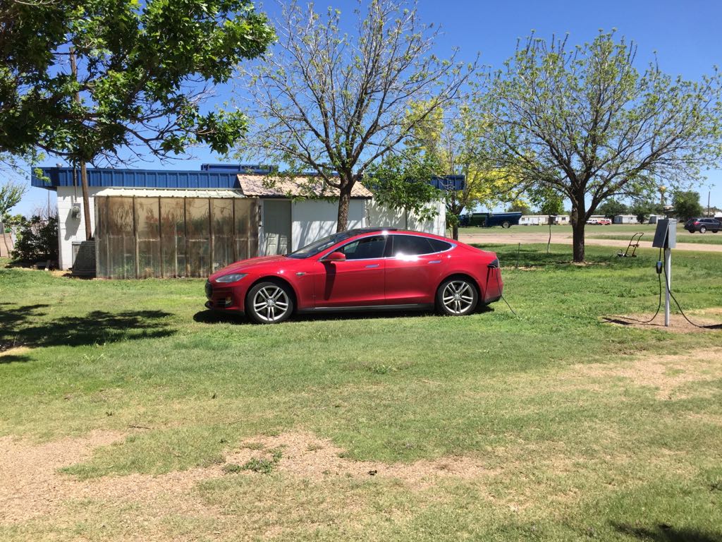 Walnut RV Park Vega, TX EV Station