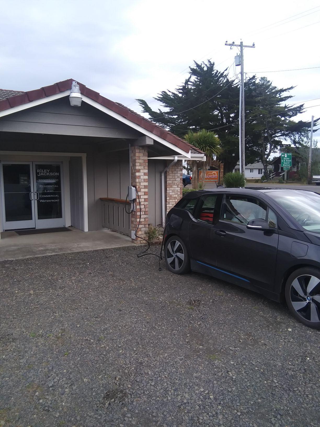 Riley Jackson Real Estate Office Westport, WA EV Station