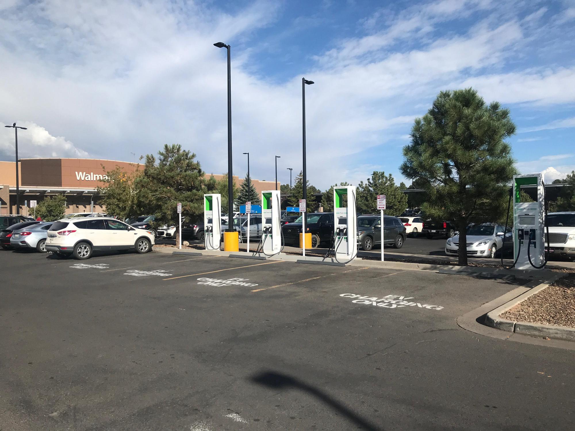 Walmart Flagstaff Flagstaff, AZ EV Station