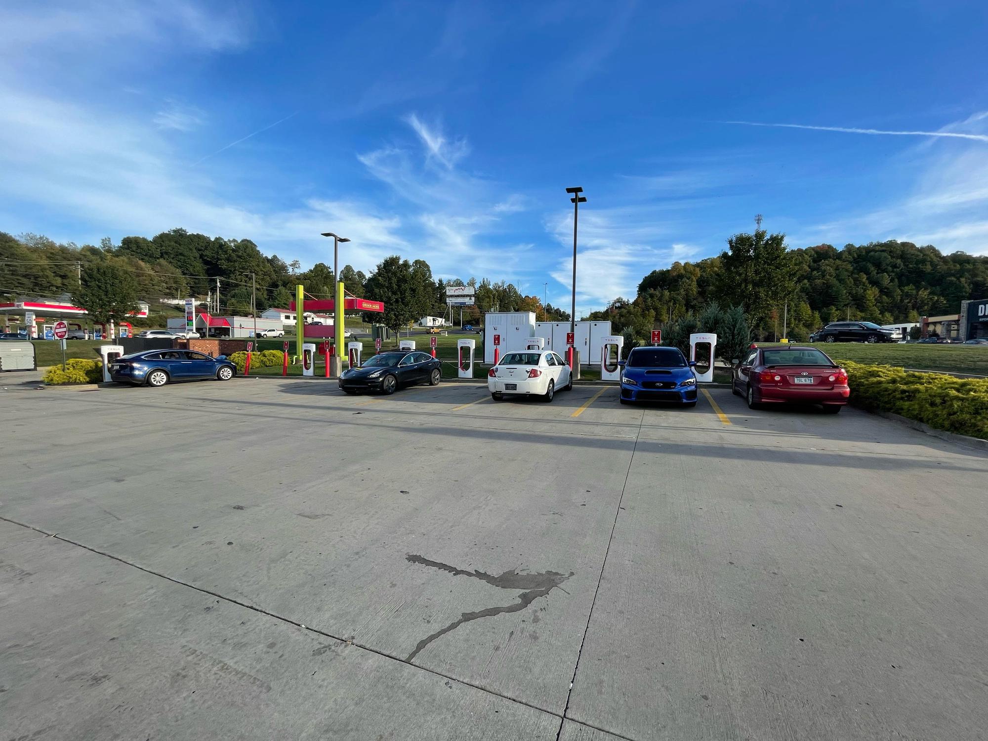 Sheetz Beckley, WV EV Station