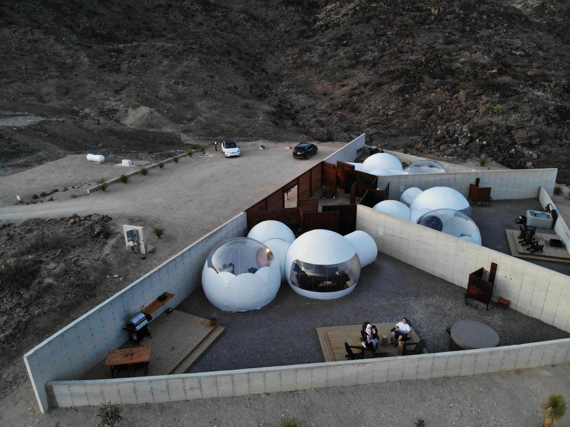 Basecamp Terlingua Bubble X Study ButteTerlingua, TX EV Station