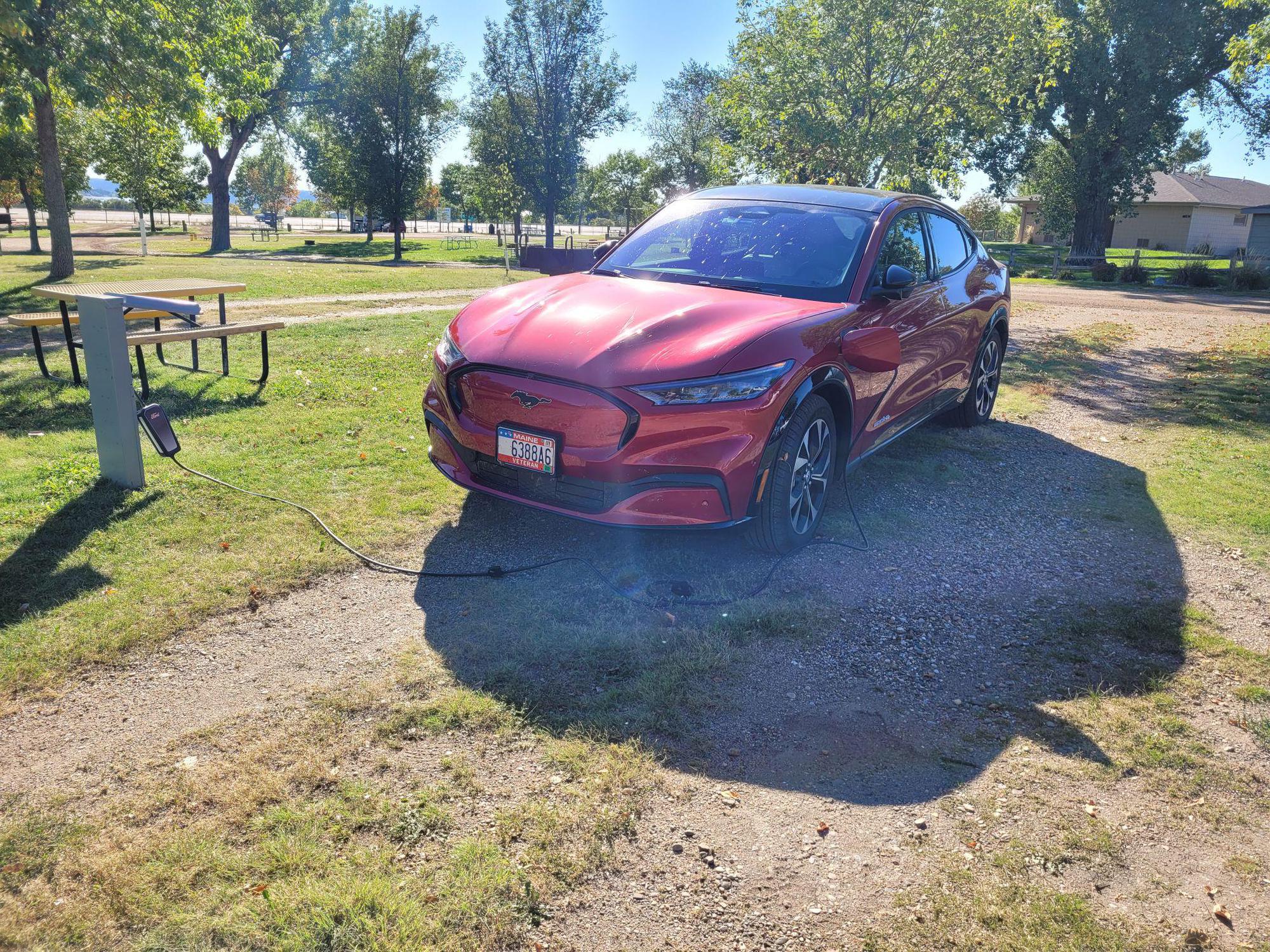 Oasis Campground SD EV Station