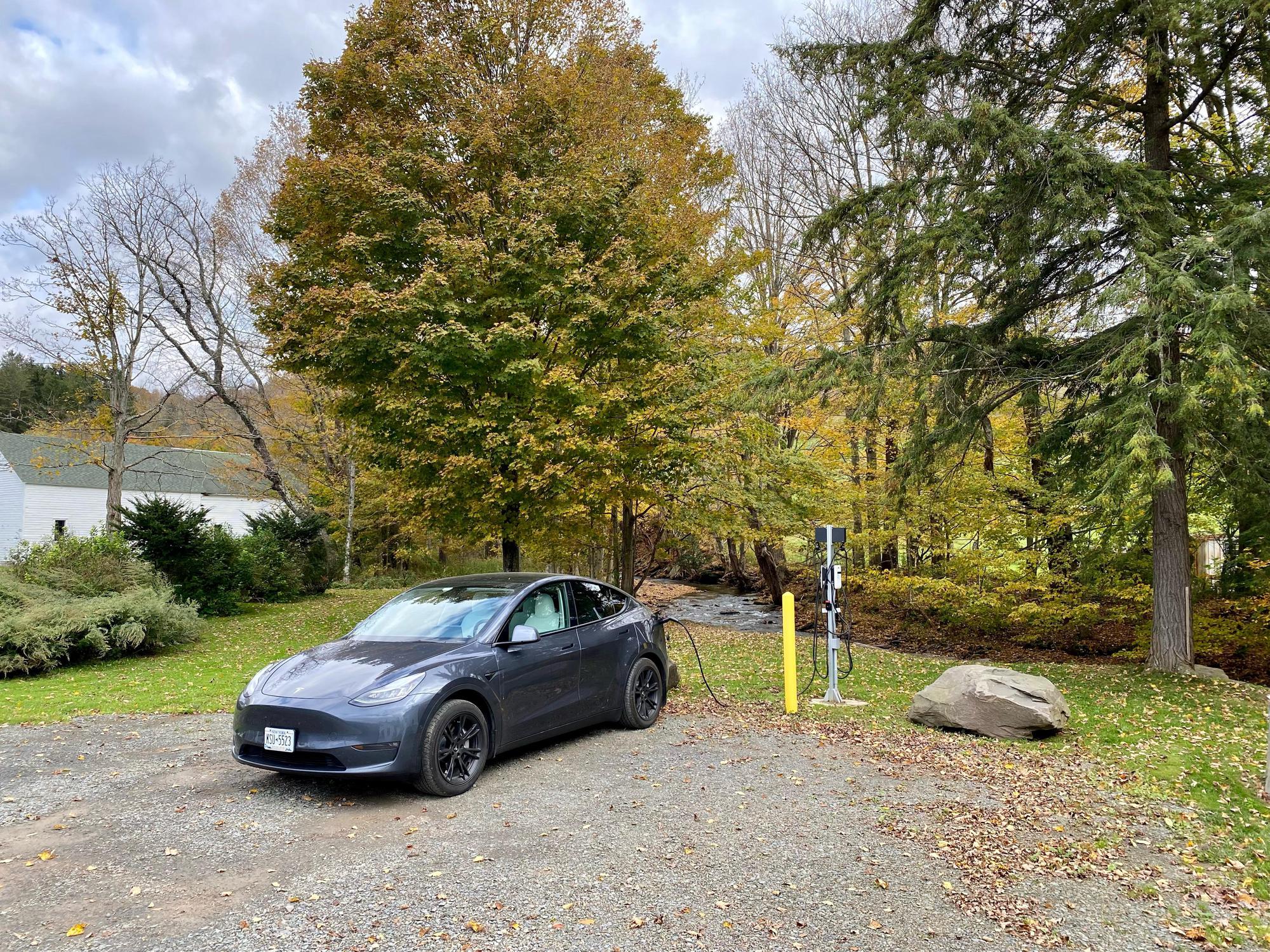 Andes Public Library Andes, NY EV Station