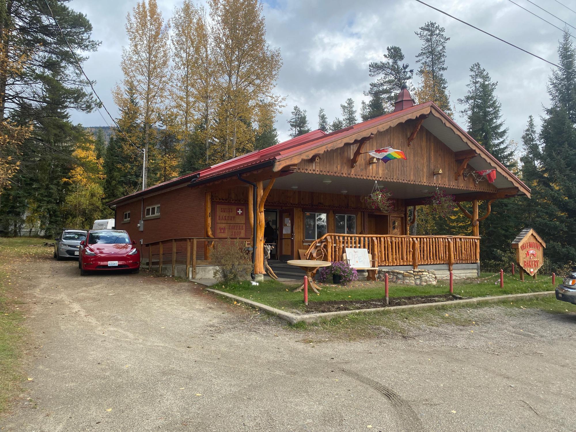 Valemount Bakery Valemount, BC EV Station