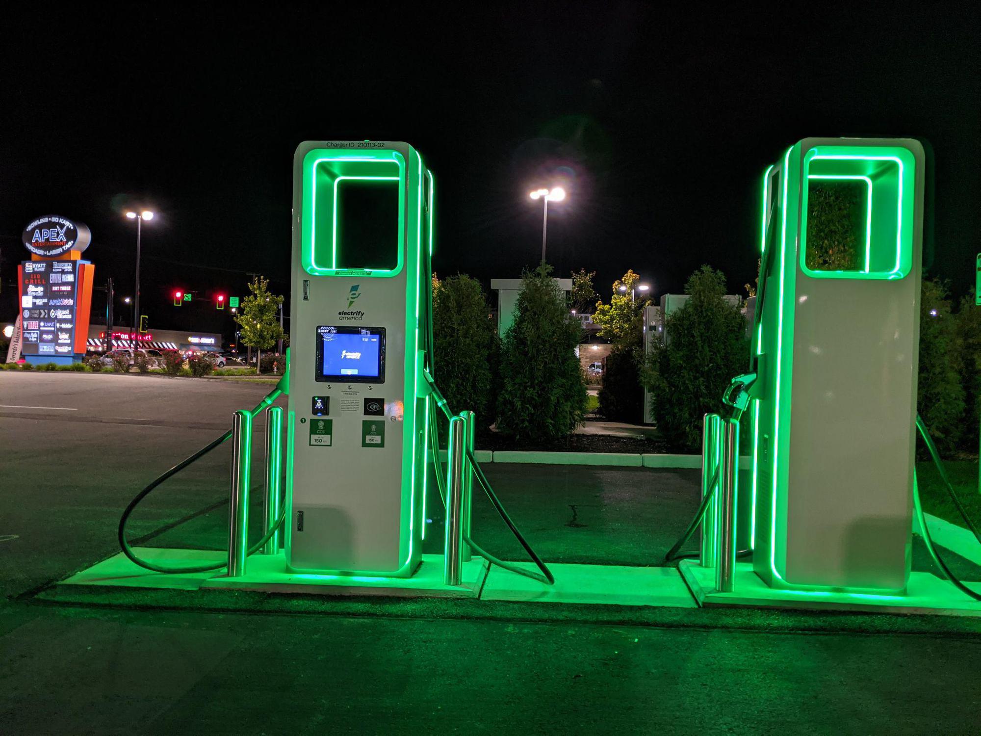 Bank of America Marlboro, MA EV Station