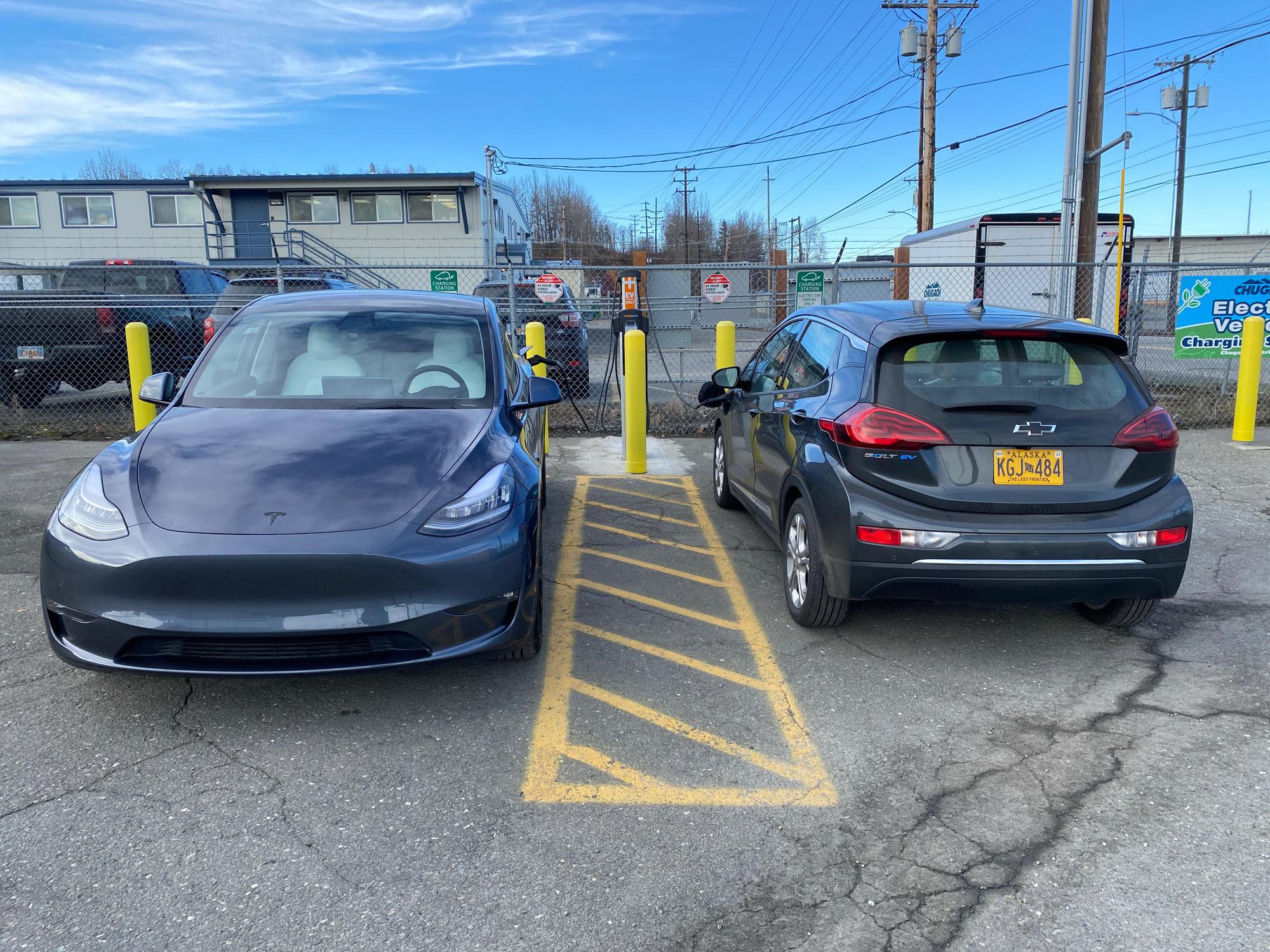 Chugach Electric North District HQ Anchorage, AK EV Station