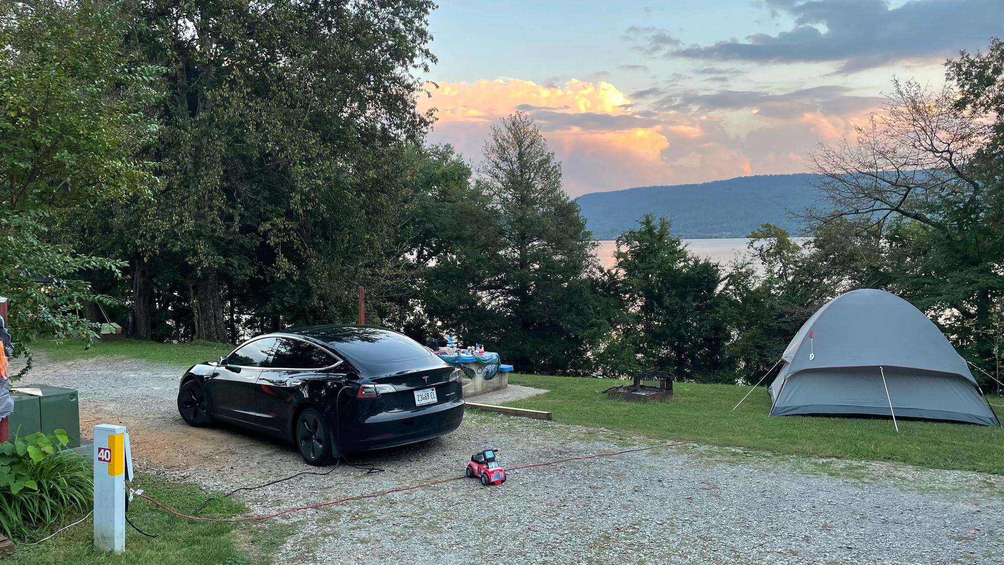 Shellmound RV Park Jasper, TN EV Station