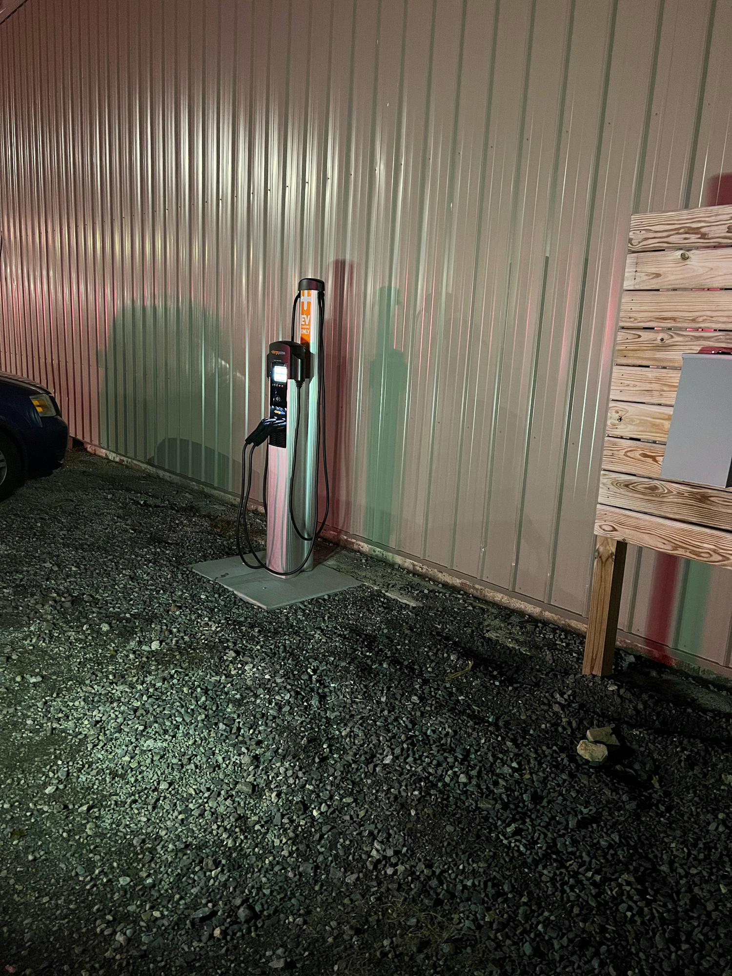 Elder Theatre Jackson Center, OH EV Station