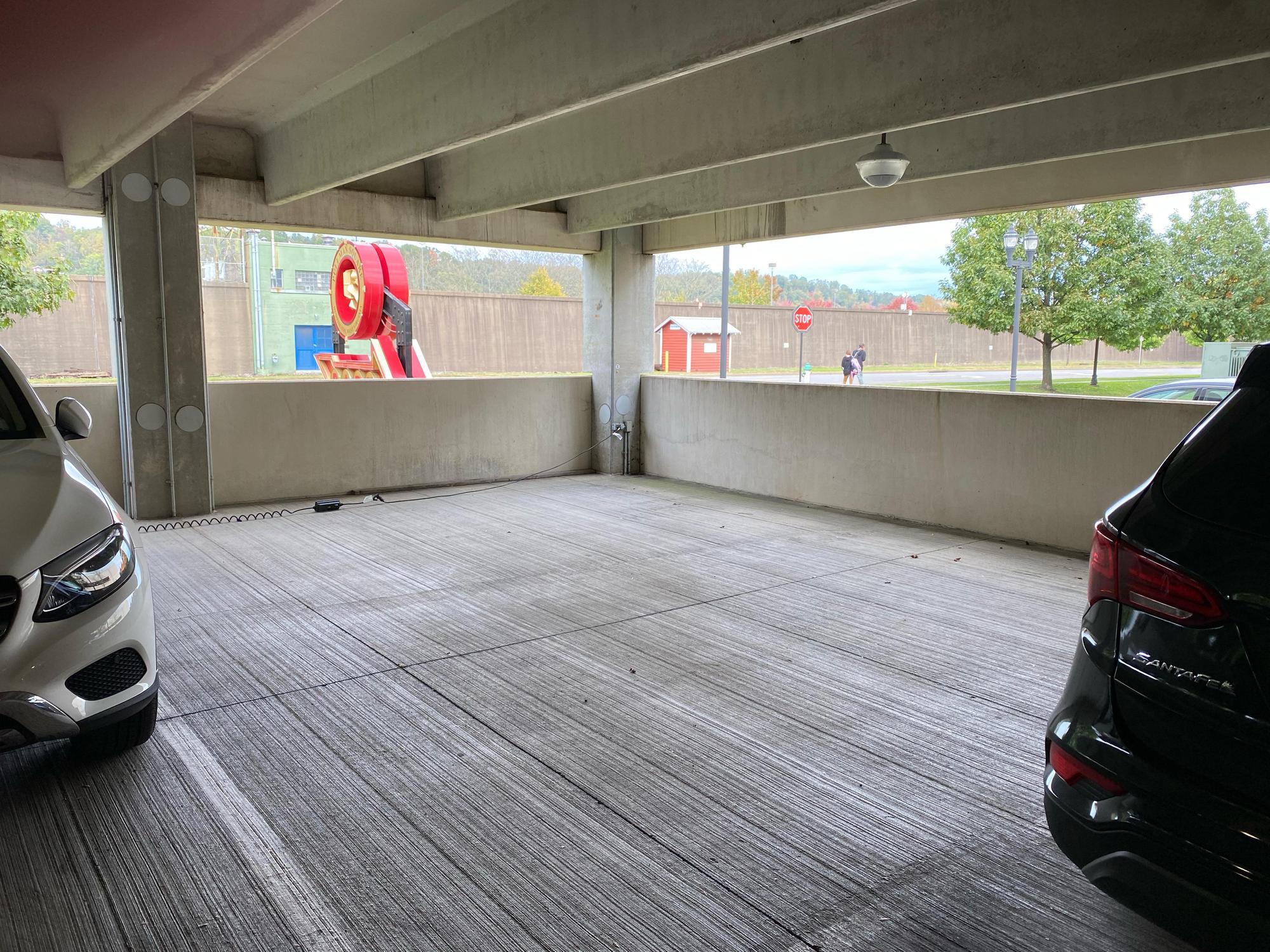 Pullman Square Parking Garage Huntington, WV EV Station