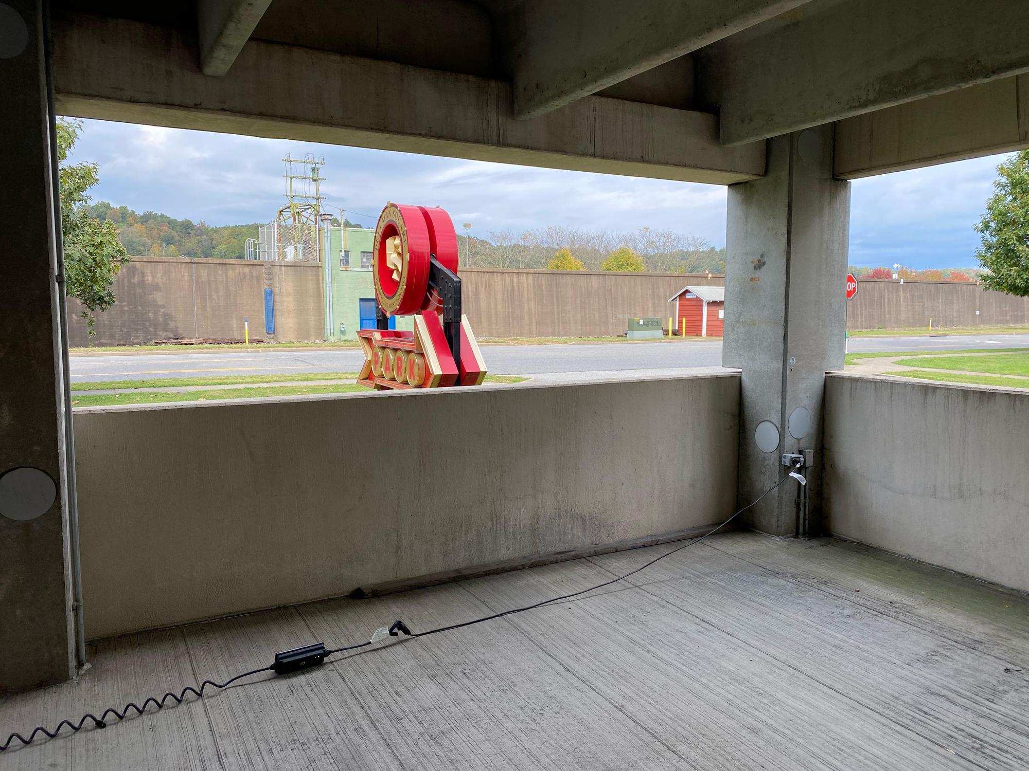 Pullman Square Parking Garage Huntington, WV EV Station