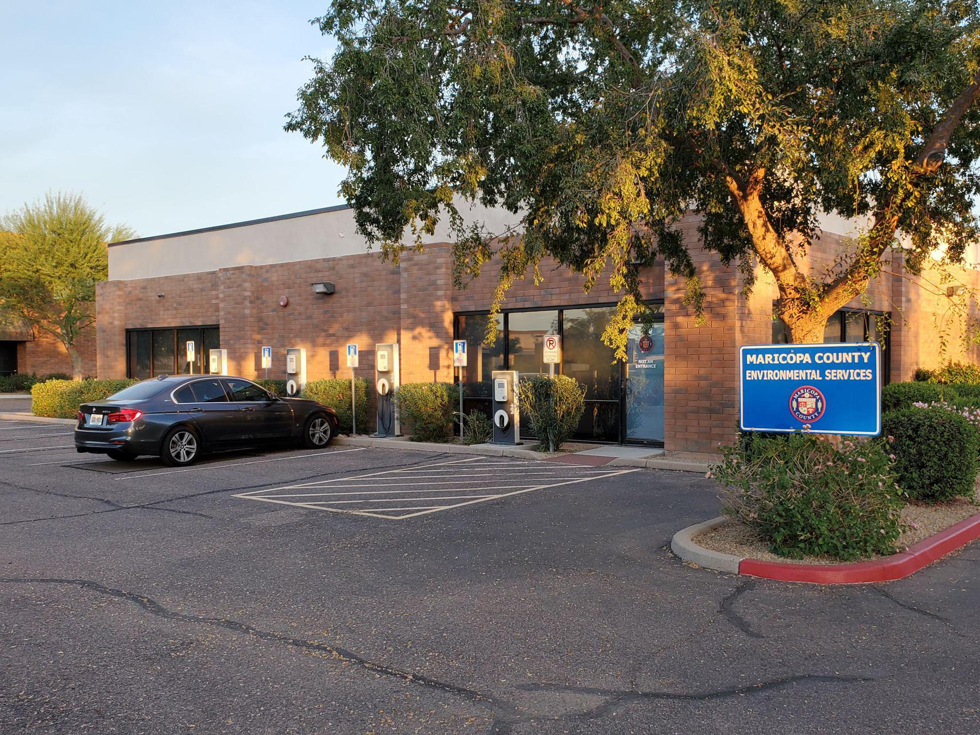 Maricopa County Environmental Services Scottsdale, AZ EV Station