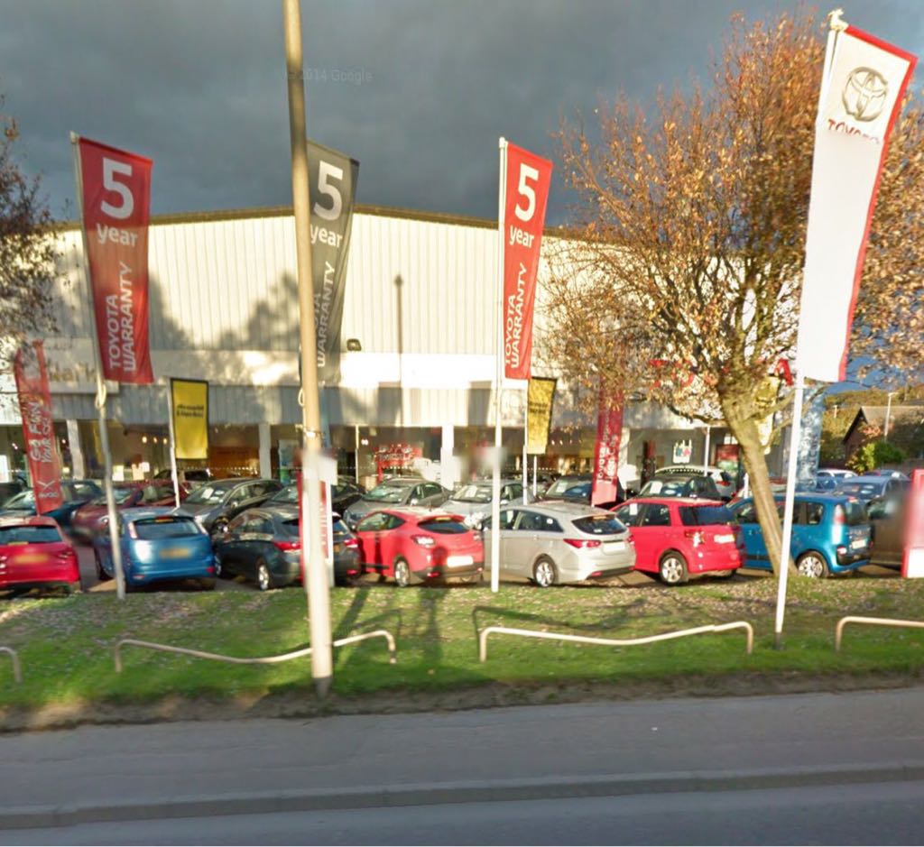 Arnold Clark Toyota Aberdeen, Scotland EV Station