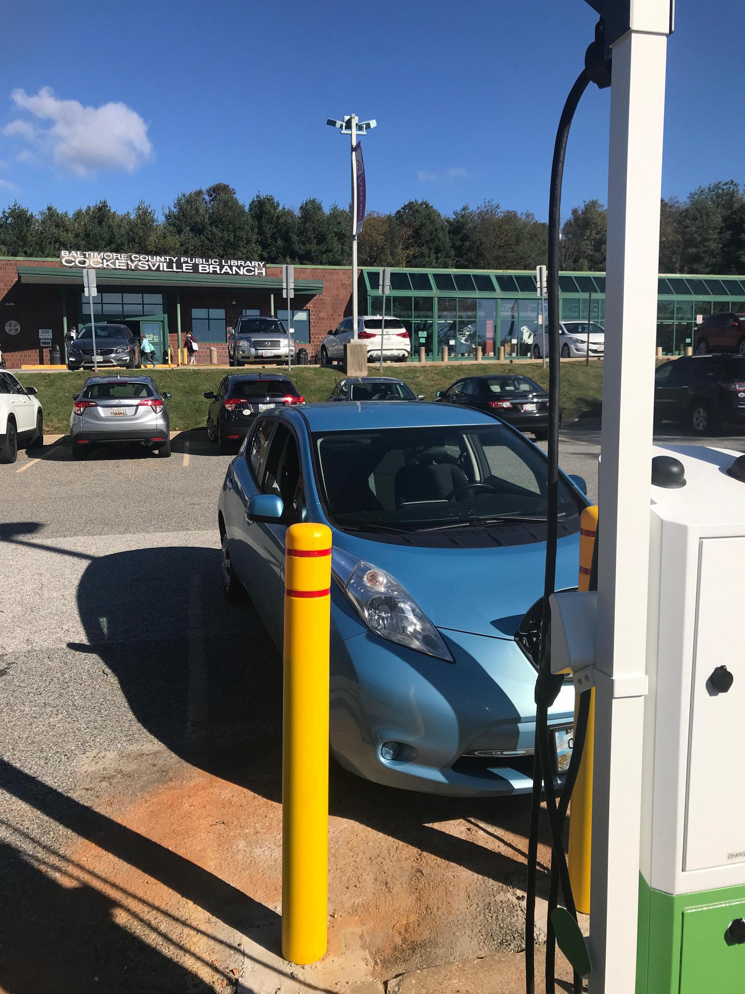Cockeysville Branch Library Cockeysville, MD EV Station