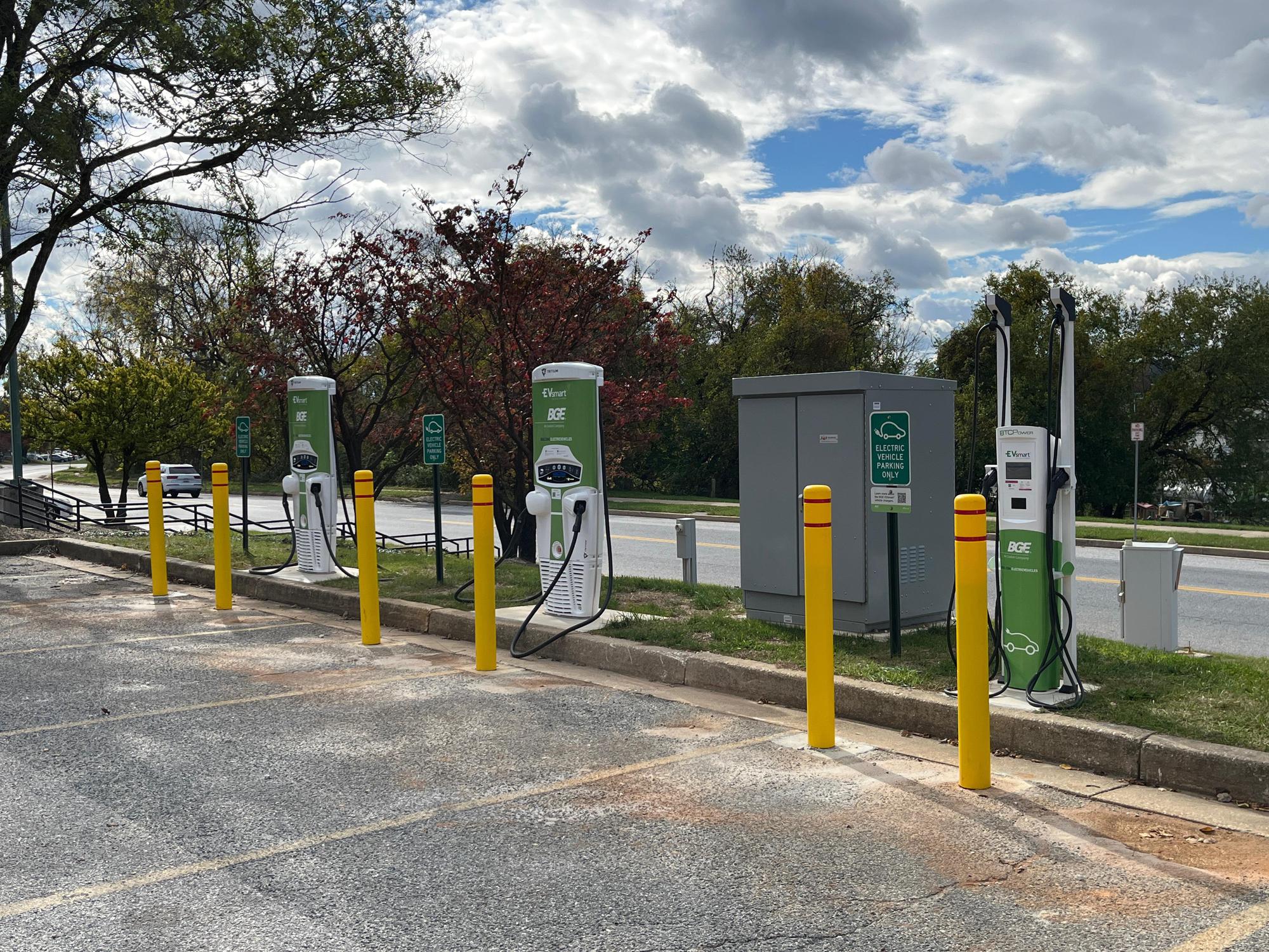 Cockeysville Branch Library Cockeysville, MD EV Station