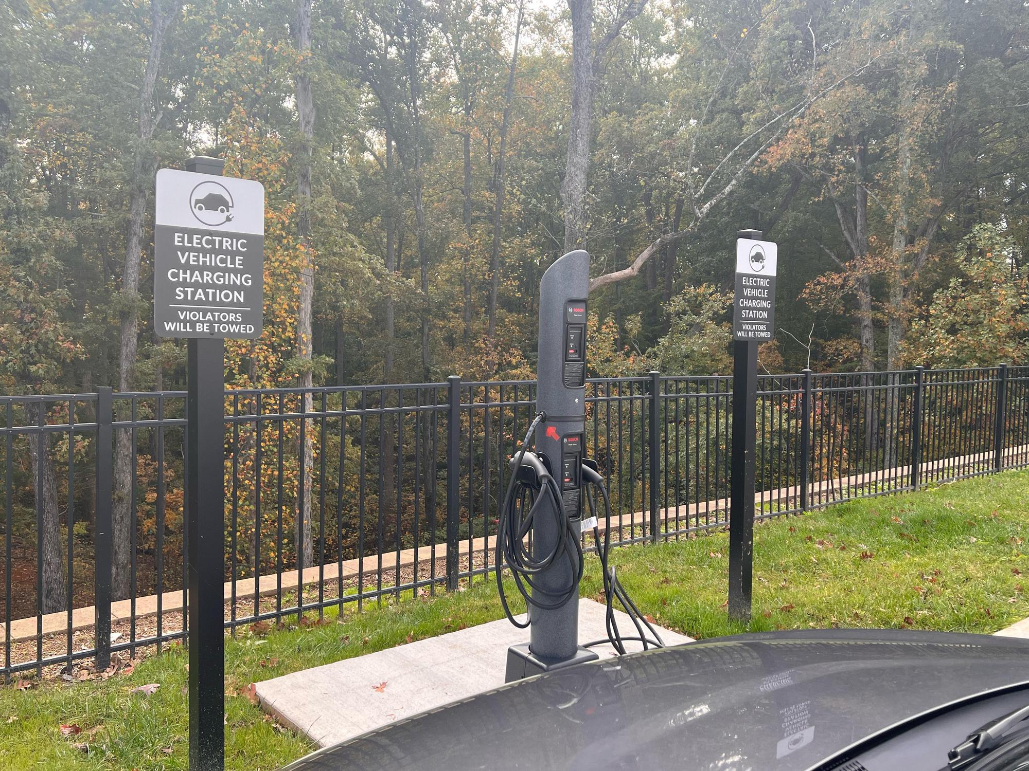 Alexander Village Apartments Charlotte, NC EV Station