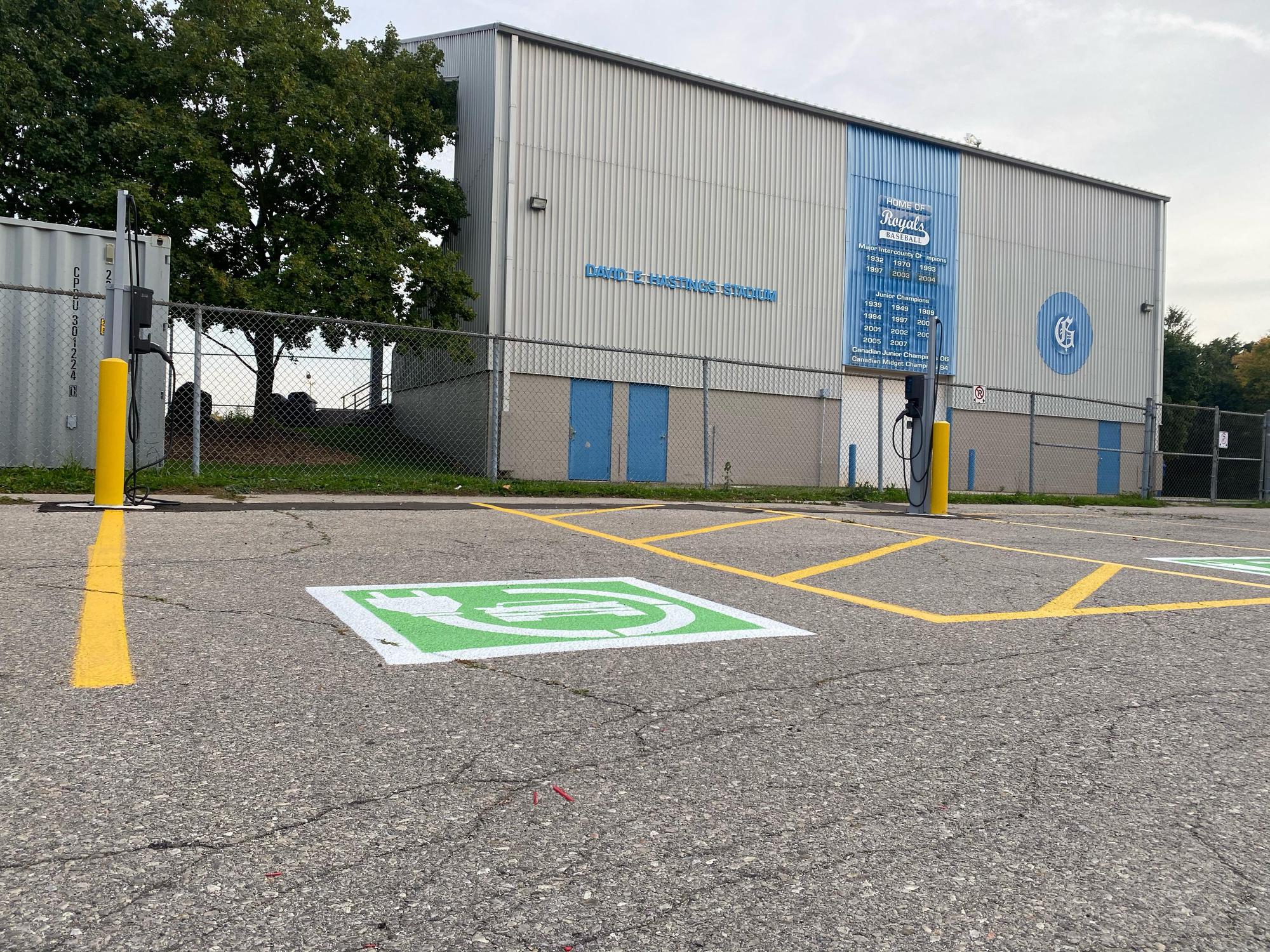 Exhibition Park Arena Guelph, ON EV Station