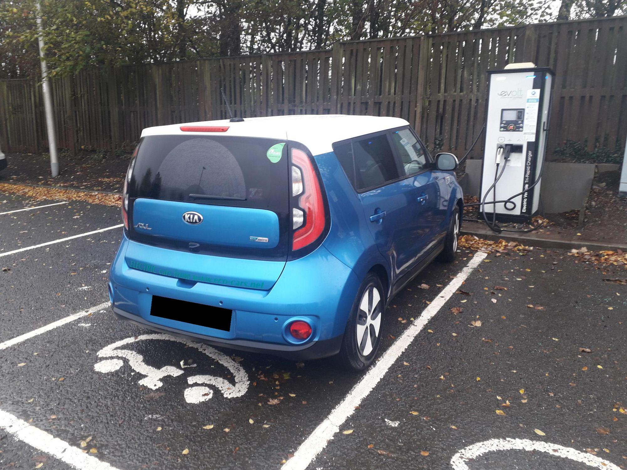 Kinross Park & Ride Car Park Kinross, Scotland EV Station