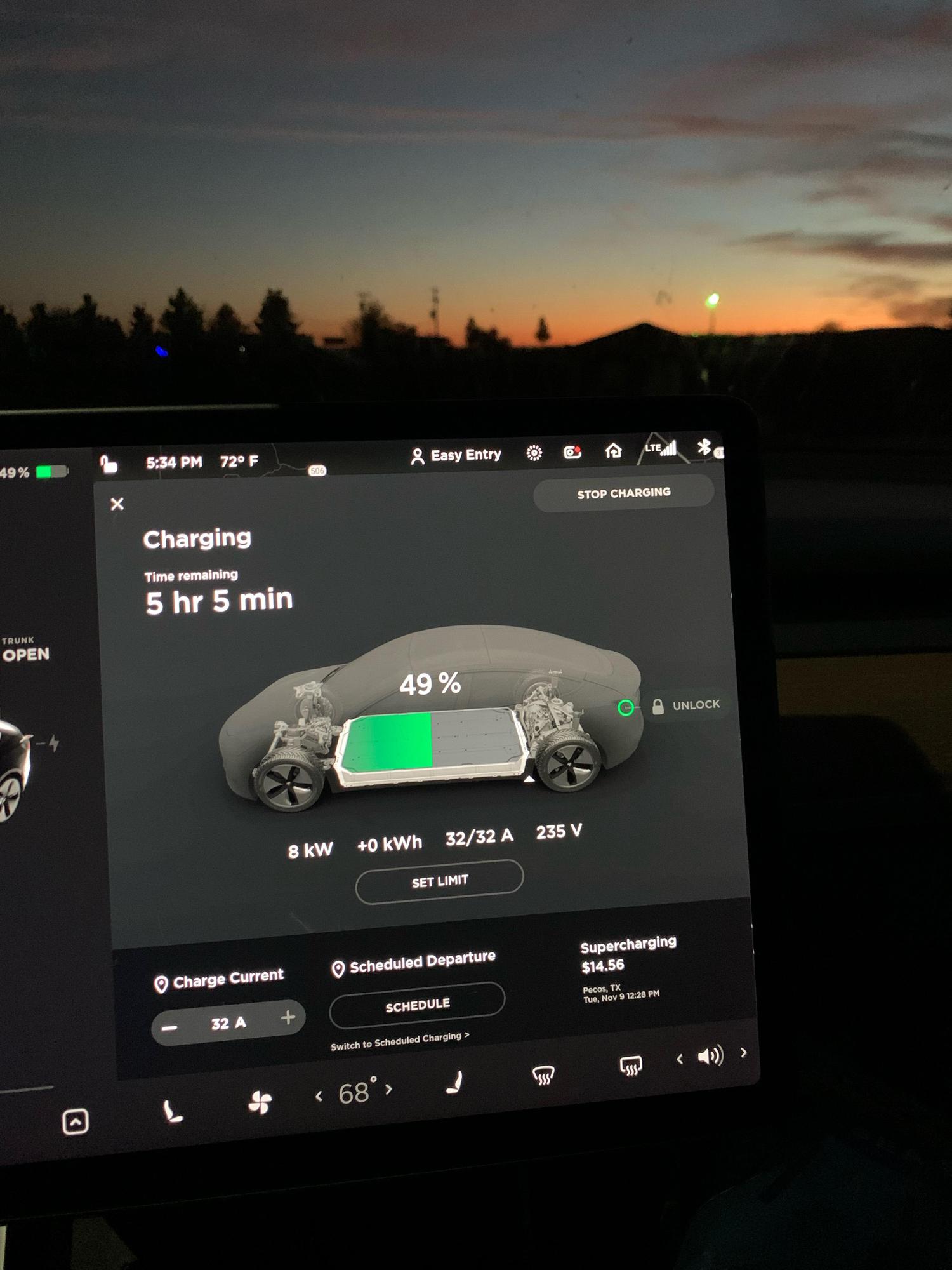 White City RV Park Carlsbad, NM EV Station